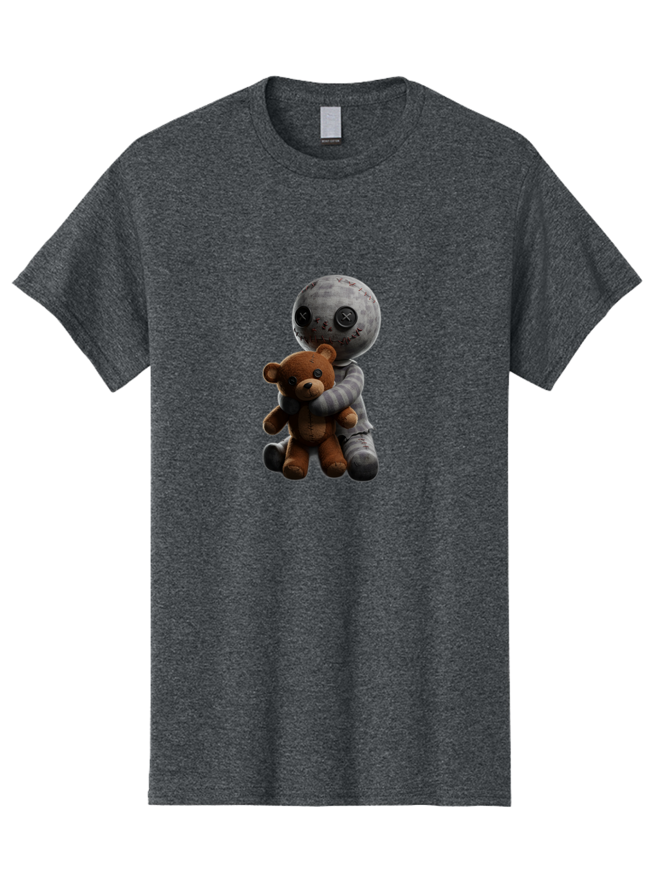Voodoo-Doll-Hugging-Teddy-Bear Men'S Graphic Tee, 100% Cotton, Comfortable Casual Summer Wear, Machine Washable, Vintage Camera, Old Camera, Antique Camera, Black Camera, Classic Photography, Photography Equipment, Nostalgic Device, Ban941