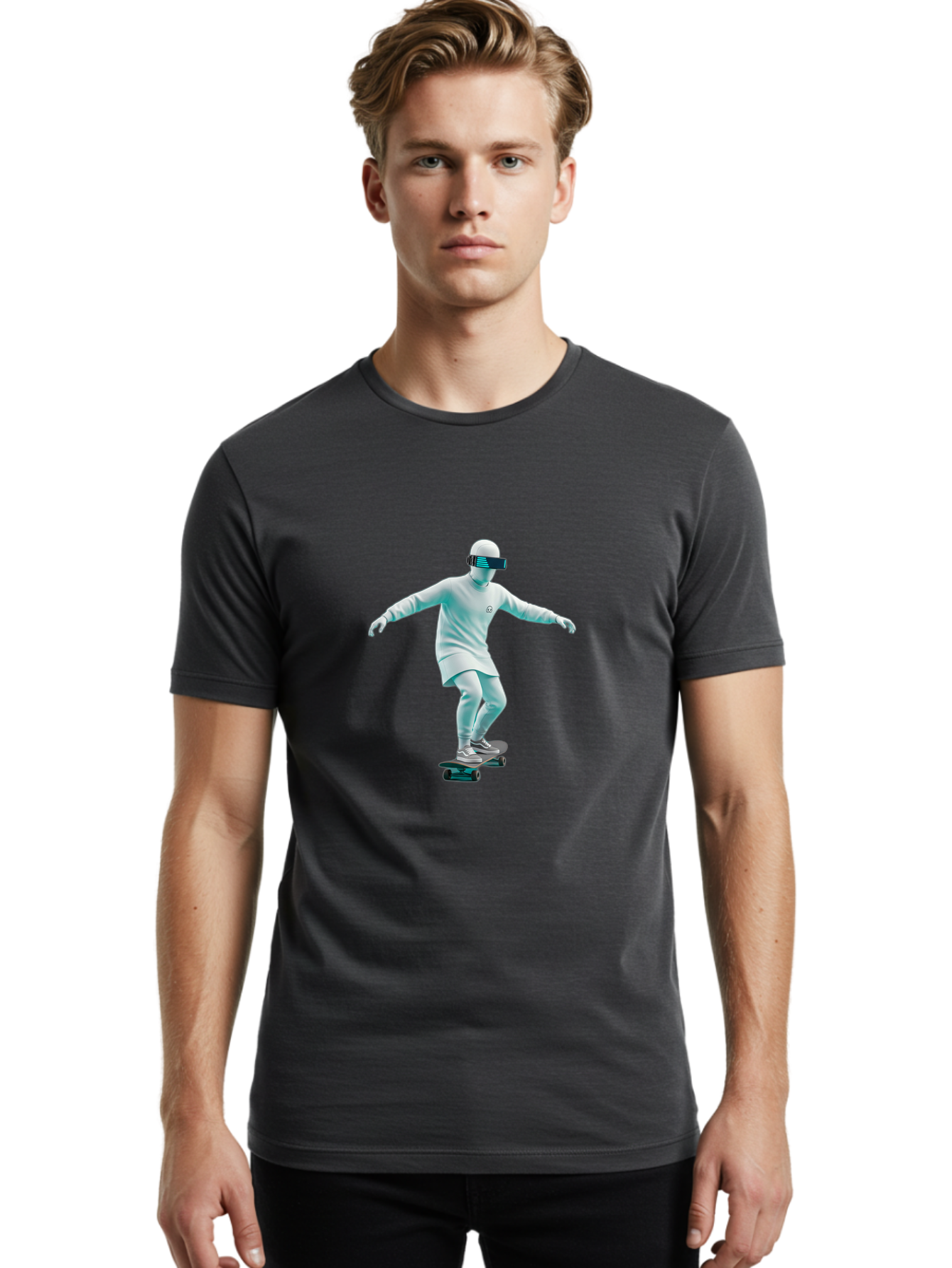 Vr-Skater Men'S Graphic Tee, 100% Cotton, Comfortable Casual Summer Wear, Machine Washable, Vintage Camera, Old Camera, Antique Camera, Black Camera, Classic Photography, Photography Equipment, Nostalgic Device, Film Camera, Camera Art Ban947