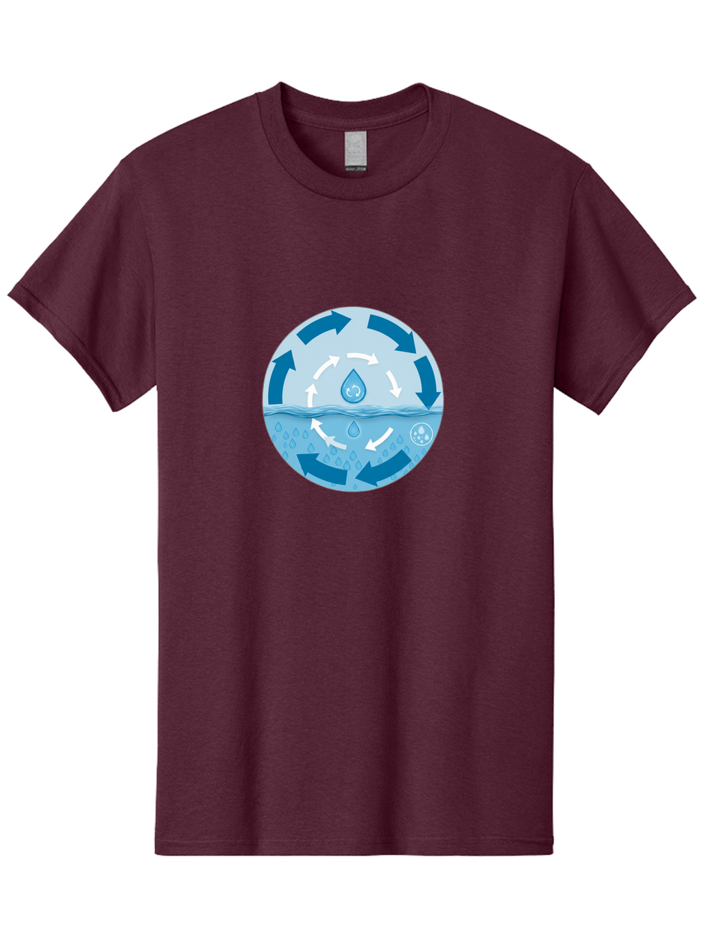 Water-Cycle Men'S Graphic Tee, 100% Cotton, Comfortable Casual Summer Wear, Machine Washable, Vintage Camera, Old Camera, Antique Camera, Black Camera, Classic Photography, Photography Equipment, Nostalgic Device, Film Camera, Camera Art Ban949