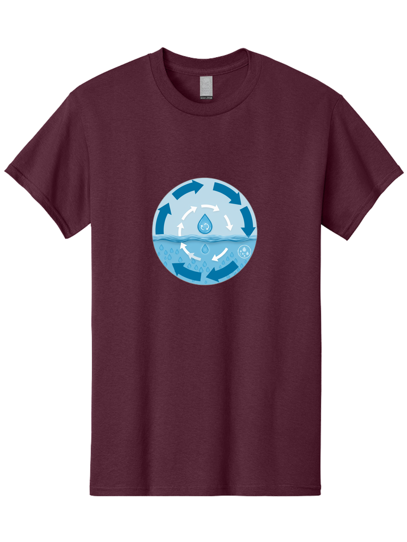 Water-Cycle Men'S Graphic Tee, 100% Cotton, Comfortable Casual Summer Wear, Machine Washable, Vintage Camera, Old Camera, Antique Camera, Black Camera, Classic Photography, Photography Equipment, Nostalgic Device, Film Camera, Camera Art Ban949