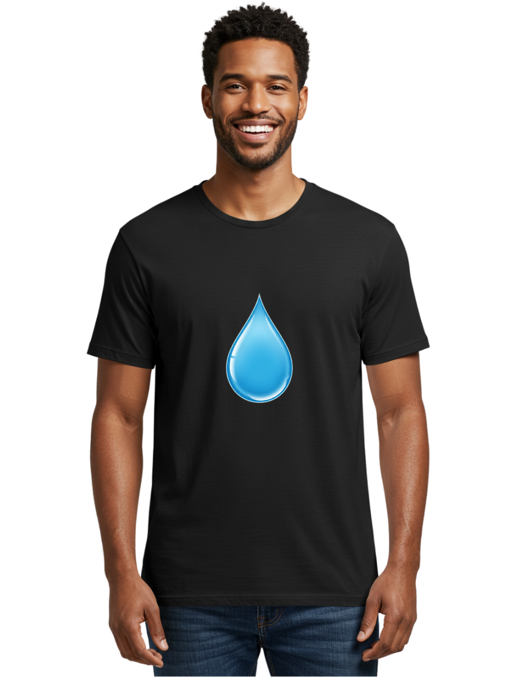 Water-Drop Men'S Graphic Tee, 100% Cotton, Comfortable Casual Summer Wear, Machine Washable, Vintage Camera, Old Camera, Antique Camera, Black Camera, Classic Photography, Photography Equipment, Nostalgic Device, Film Camera, Camera Art Ban950