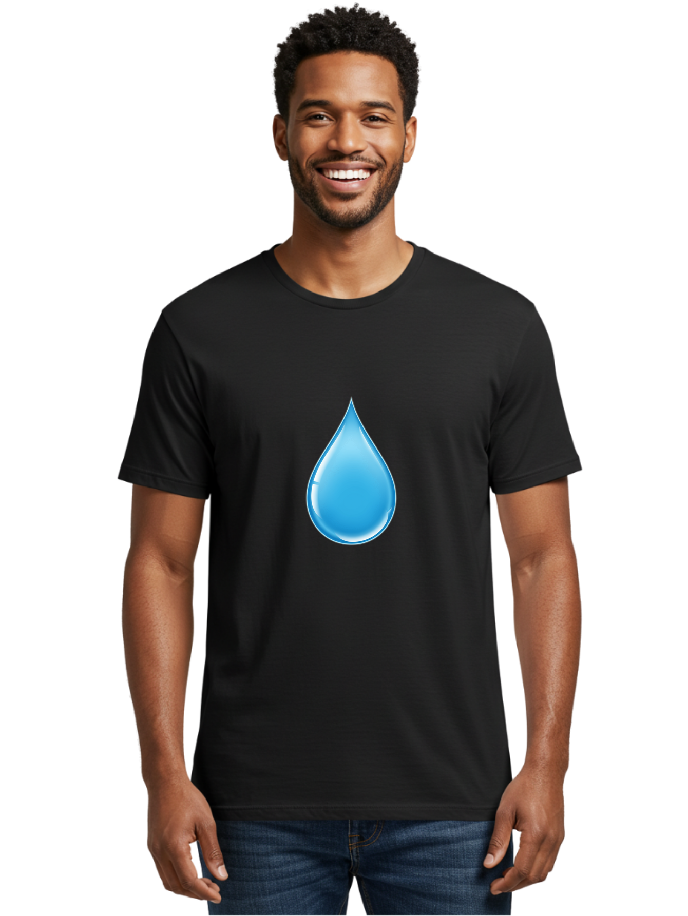 Water-Drop Men'S Graphic Tee, 100% Cotton, Comfortable Casual Summer Wear, Machine Washable, Vintage Camera, Old Camera, Antique Camera, Black Camera, Classic Photography, Photography Equipment, Nostalgic Device, Film Camera, Camera Art Ban950