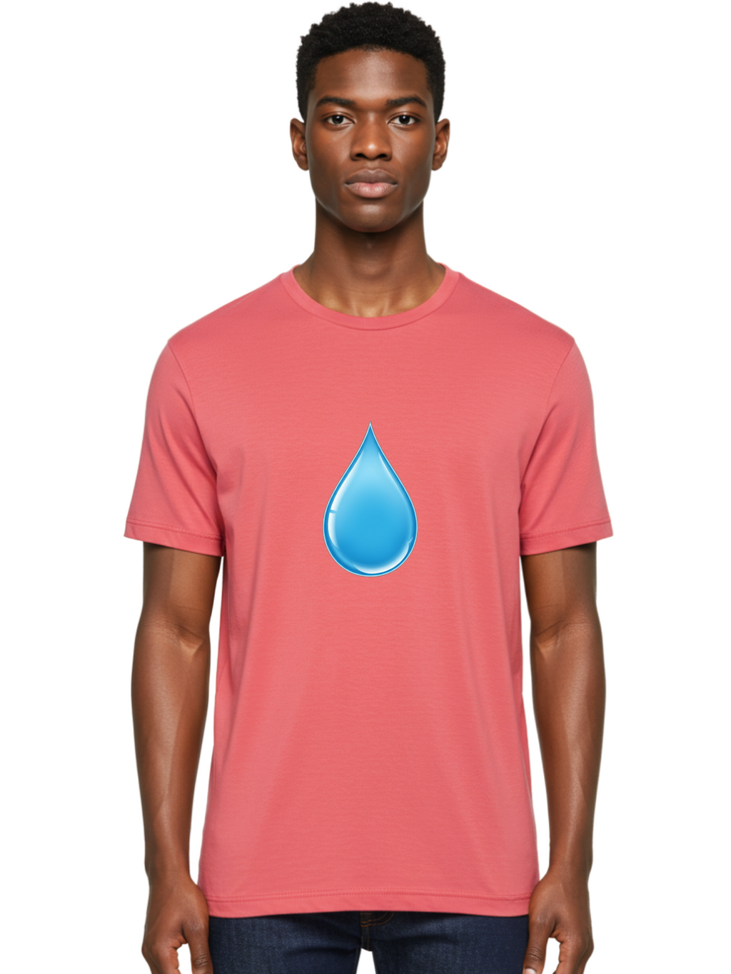 Water-Drop Men'S Graphic Tee, 100% Cotton, Comfortable Casual Summer Wear, Machine Washable, Vintage Camera, Old Camera, Antique Camera, Black Camera, Classic Photography, Photography Equipment, Nostalgic Device, Film Camera, Camera Art Ban950