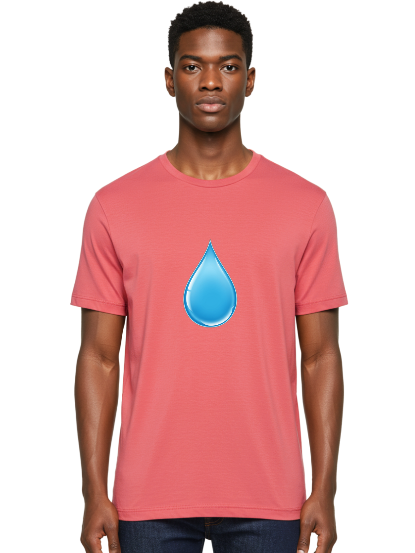 Water-Drop Men'S Graphic Tee, 100% Cotton, Comfortable Casual Summer Wear, Machine Washable, Vintage Camera, Old Camera, Antique Camera, Black Camera, Classic Photography, Photography Equipment, Nostalgic Device, Film Camera, Camera Art Ban950
