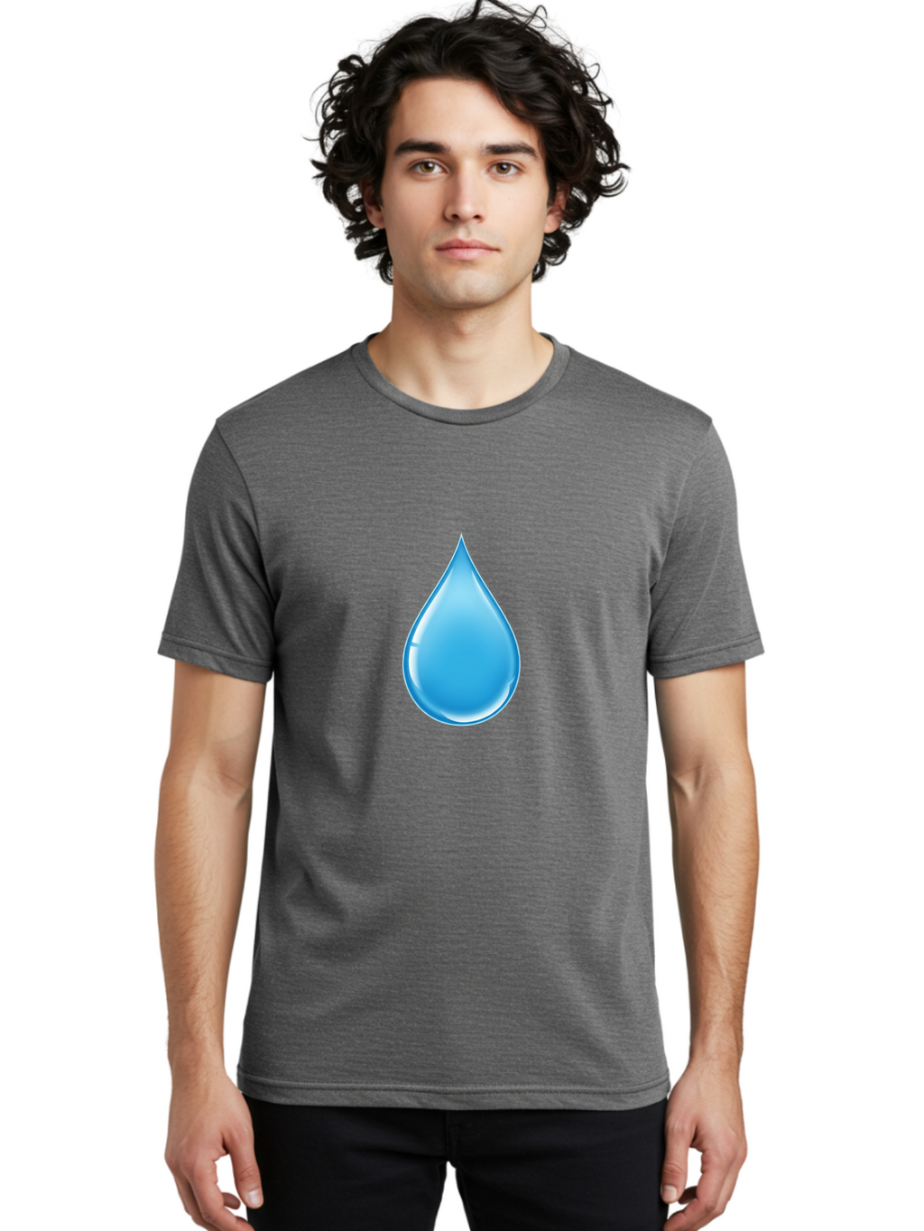 Water-Drop Men'S Graphic Tee, 100% Cotton, Comfortable Casual Summer Wear, Machine Washable, Vintage Camera, Old Camera, Antique Camera, Black Camera, Classic Photography, Photography Equipment, Nostalgic Device, Film Camera, Camera Art Ban950