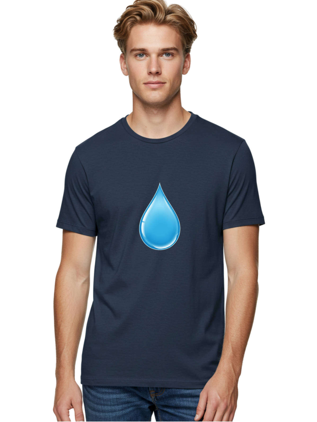 Water-Drop Men'S Graphic Tee, 100% Cotton, Comfortable Casual Summer Wear, Machine Washable, Vintage Camera, Old Camera, Antique Camera, Black Camera, Classic Photography, Photography Equipment, Nostalgic Device, Film Camera, Camera Art Ban950