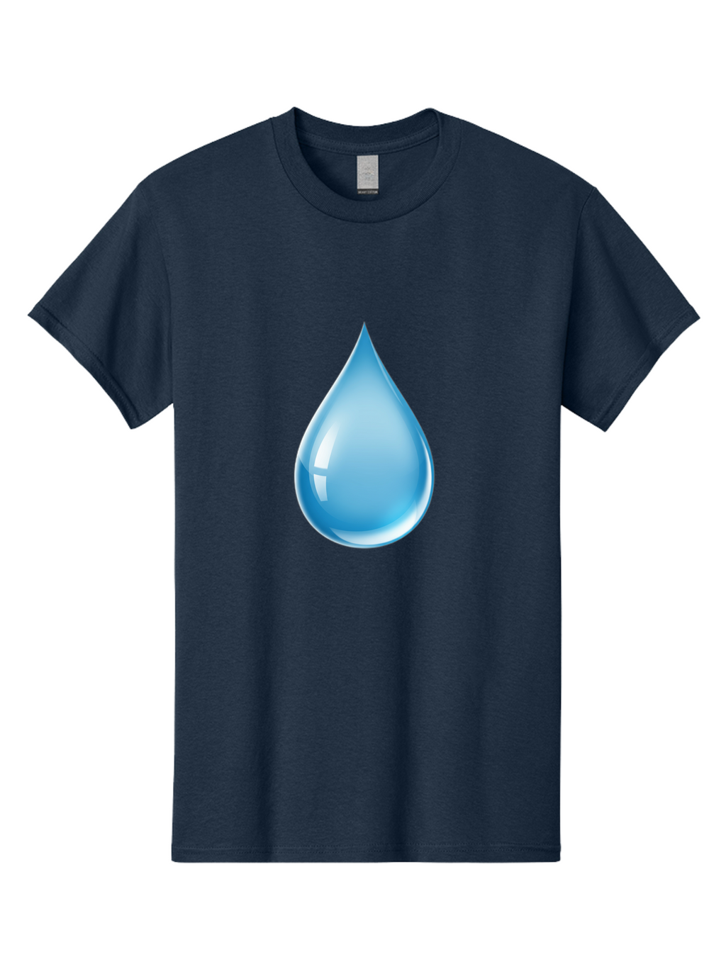 Water-Droplet-1 Men'S Graphic Tee, 100% Cotton, Comfortable Casual Summer Wear, Machine Washable, Vintage Camera, Old Camera, Antique Camera, Black Camera, Classic Photography, Photography Equipment, Nostalgic Device, Film Camera, Camera Art Ban951