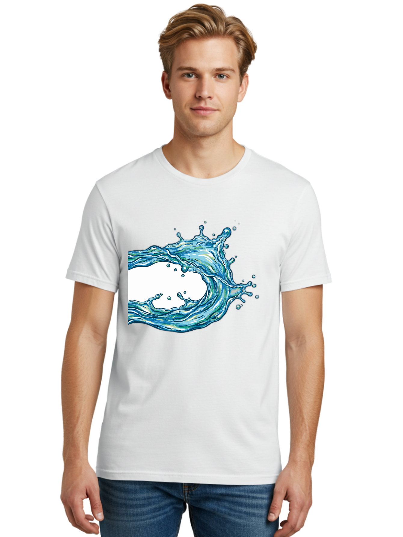 Water-Splash Men'S Graphic Tee, 100% Cotton, Comfortable Casual Summer Wear, Machine Washable, Vintage Camera, Old Camera, Antique Camera, Black Camera, Classic Photography, Photography Equipment, Nostalgic Device, Film Camera, Camera Art Ban953