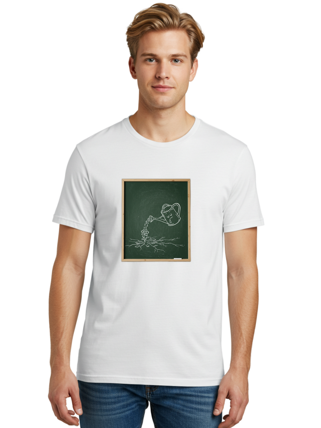 Watering-Can Men'S Graphic Tee, 100% Cotton, Comfortable Casual Summer Wear, Machine Washable, Vintage Camera, Old Camera, Antique Camera, Black Camera, Classic Photography, Photography Equipment, Nostalgic Device, Film Camera, Camera Art Ban956
