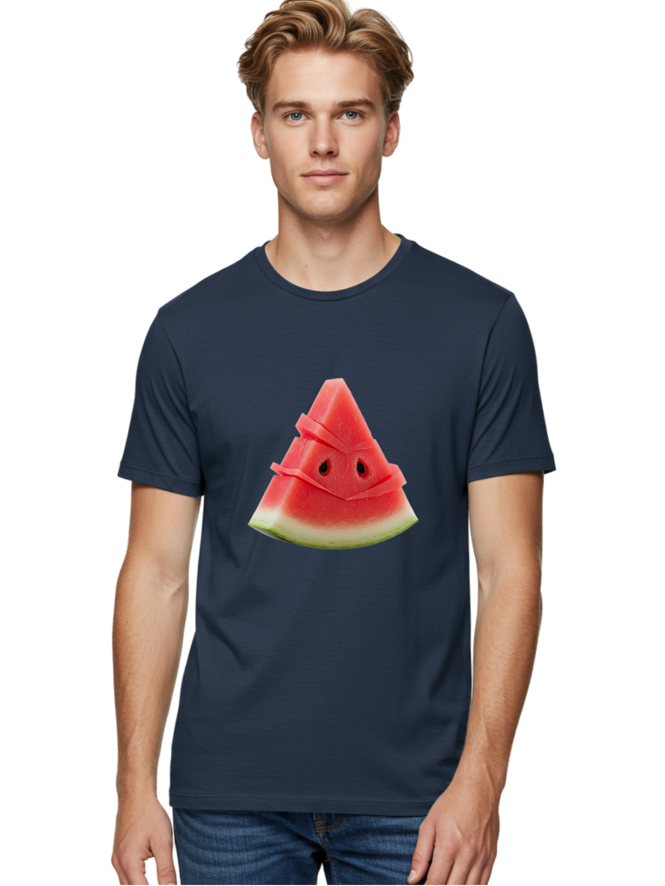 Watermelon-Face Men'S Graphic Tee, 100% Cotton, Comfortable Casual Summer Wear, Machine Washable, Vintage Camera, Old Camera, Antique Camera, Black Camera, Classic Photography, Photography Equipment, Nostalgic Device, Film Camera, Camera Art Ban957