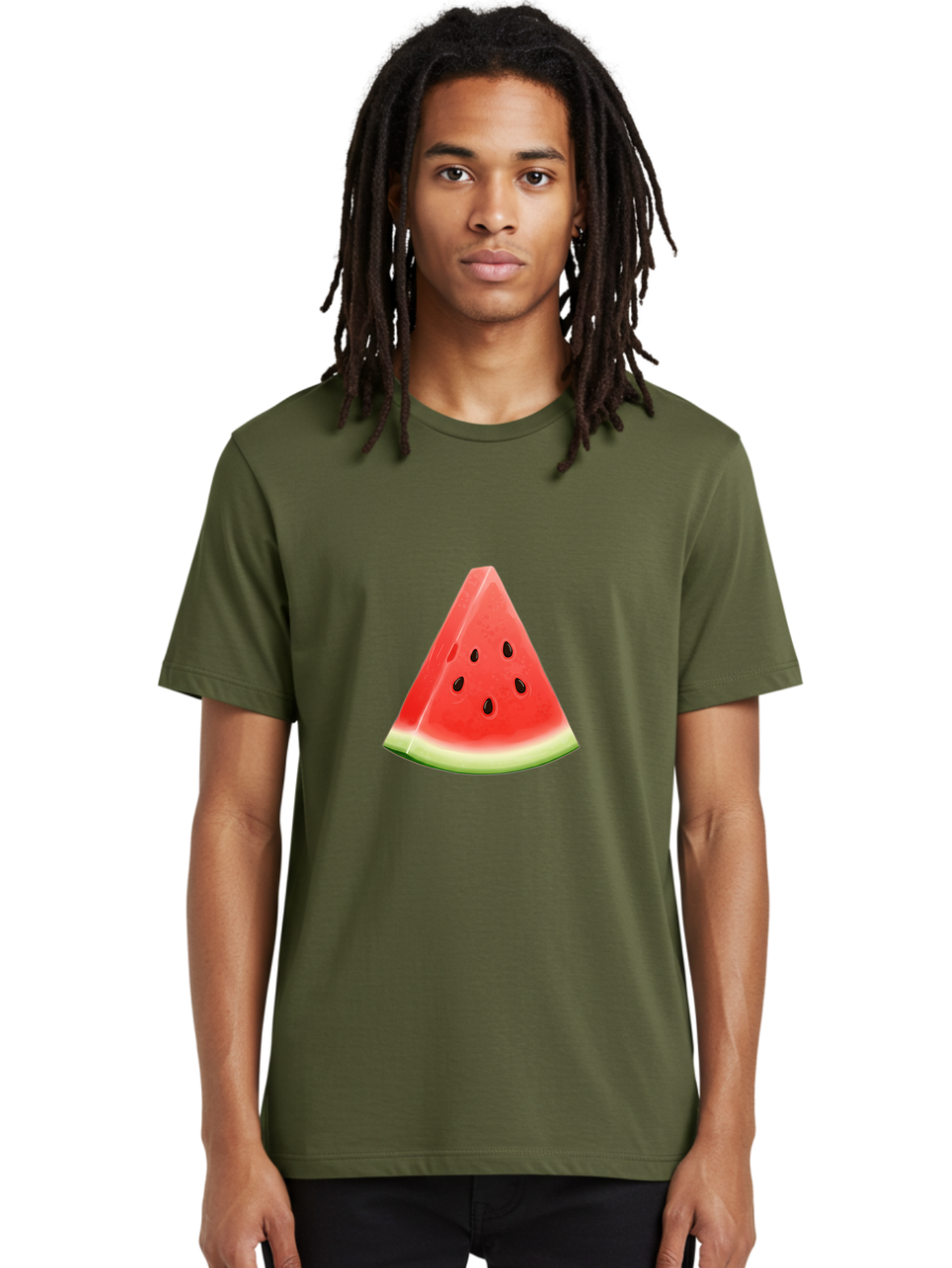 Watermelon-Slice-3 Men'S Graphic Tee, 100% Cotton, Comfortable Casual Summer Wear, Machine Washable, Vintage Camera, Old Camera, Antique Camera, Black Camera, Classic Photography, Photography Equipment, Nostalgic Device, Film Camera, Ban960