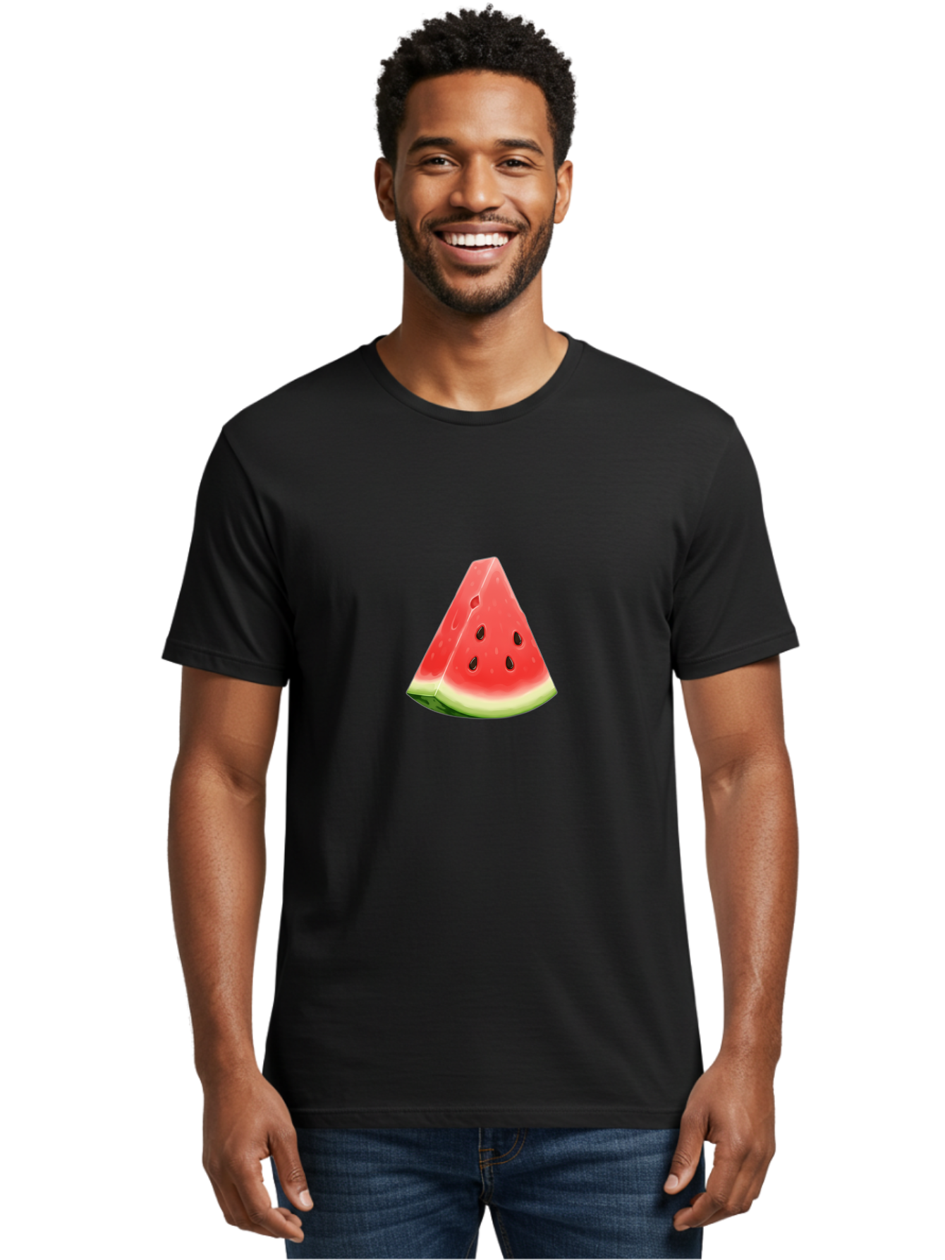 Watermelon-Slice-4 Men'S Graphic Tee, 100% Cotton, Comfortable Casual Summer Wear, Machine Washable, Vintage Camera, Old Camera, Antique Camera, Black Camera, Classic Photography, Photography Equipment, Nostalgic Device, Film Camera, Ban961