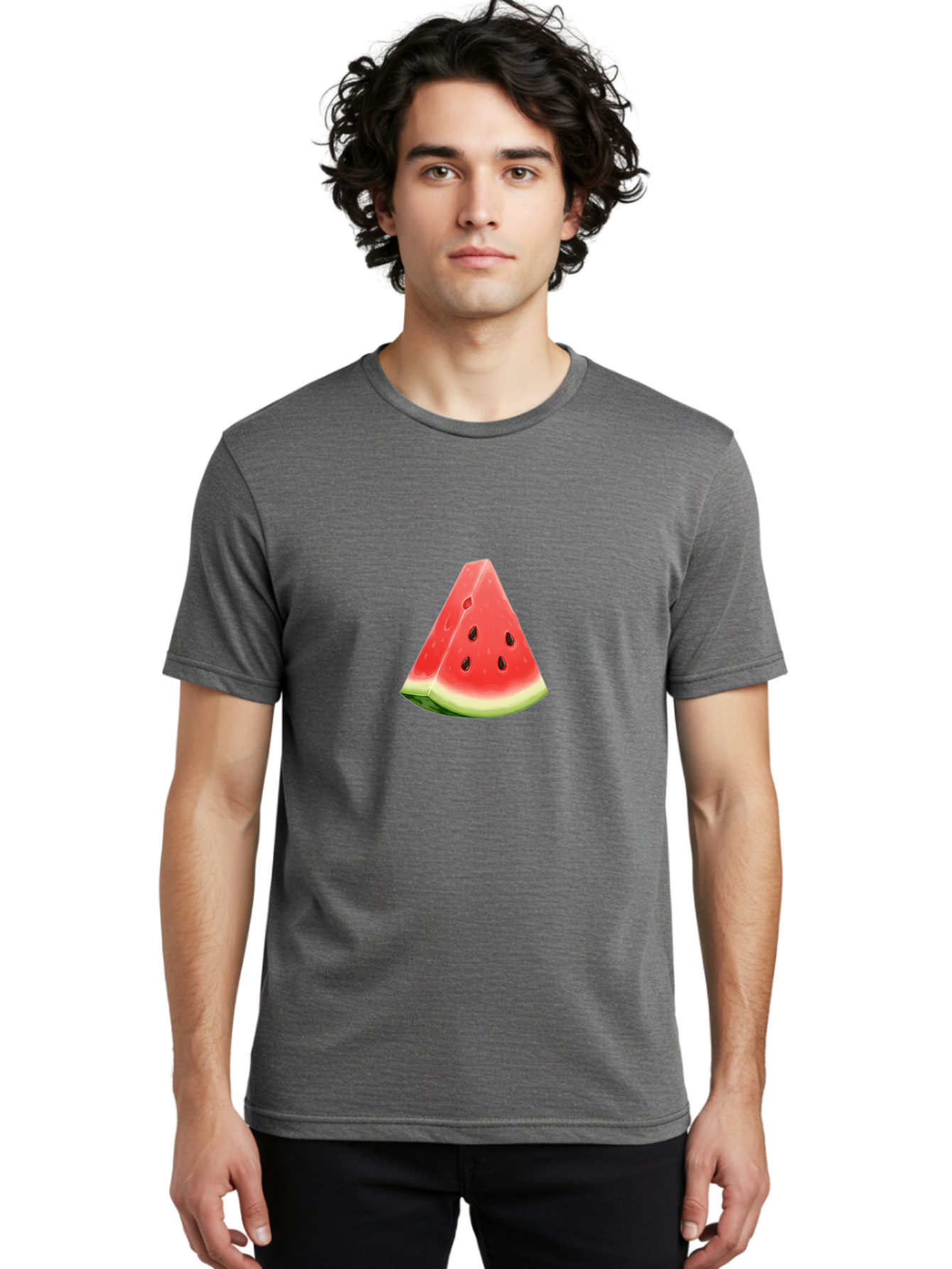 Watermelon-Slice-4 Men'S Graphic Tee, 100% Cotton, Comfortable Casual Summer Wear, Machine Washable, Vintage Camera, Old Camera, Antique Camera, Black Camera, Classic Photography, Photography Equipment, Nostalgic Device, Film Camera, Ban961