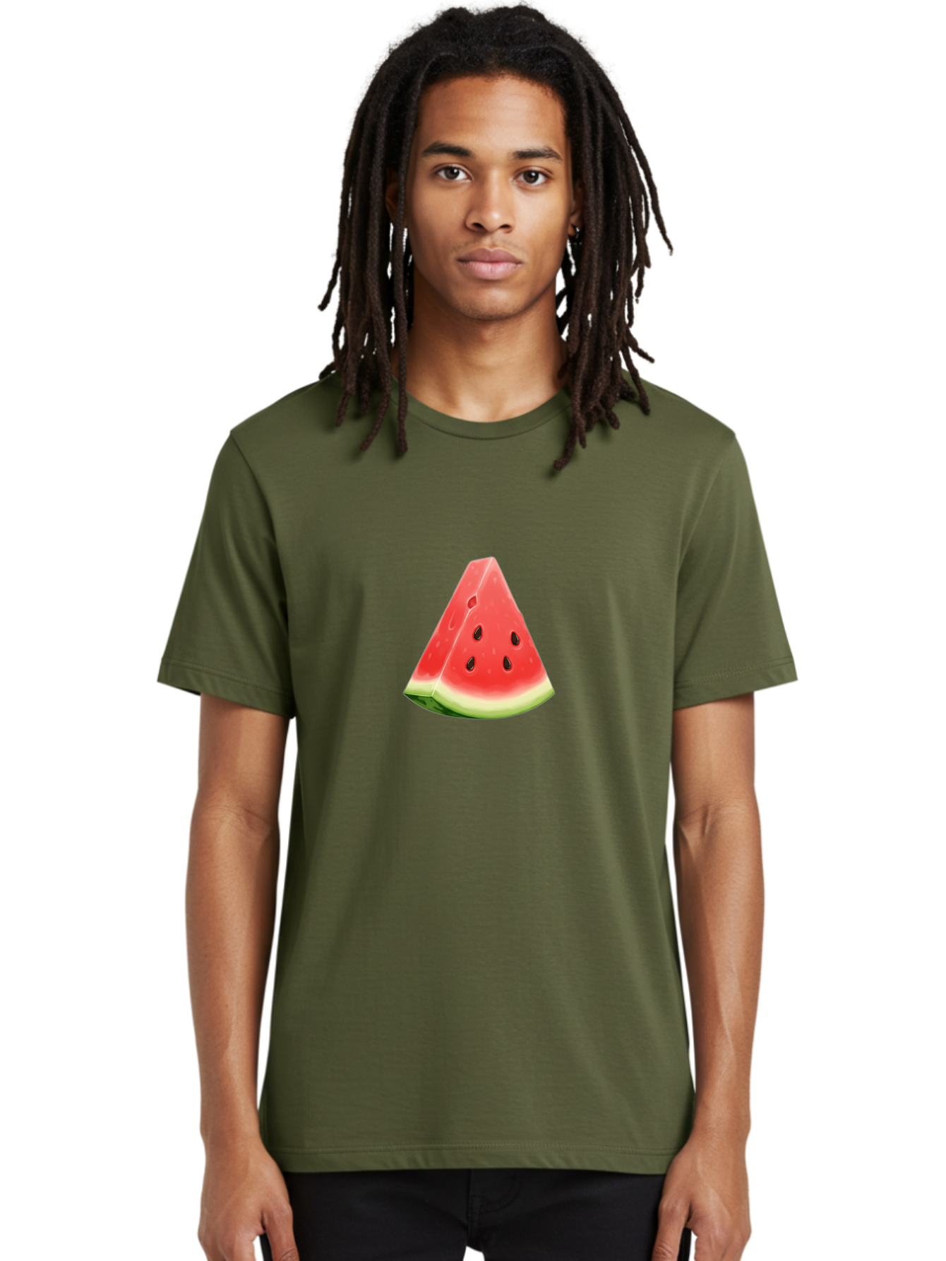 Watermelon-Slice-4 Men'S Graphic Tee, 100% Cotton, Comfortable Casual Summer Wear, Machine Washable, Vintage Camera, Old Camera, Antique Camera, Black Camera, Classic Photography, Photography Equipment, Nostalgic Device, Film Camera, Ban961