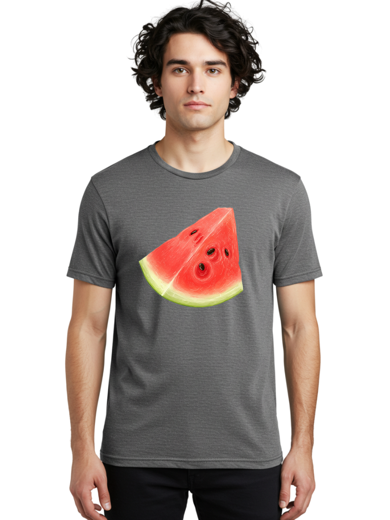 Watermelon-Slice-5 Men'S Graphic Tee, 100% Cotton, Comfortable Casual Summer Wear, Machine Washable, Vintage Camera, Old Camera, Antique Camera, Black Camera, Classic Photography, Photography Equipment, Nostalgic Device, Film Camera, Ban962