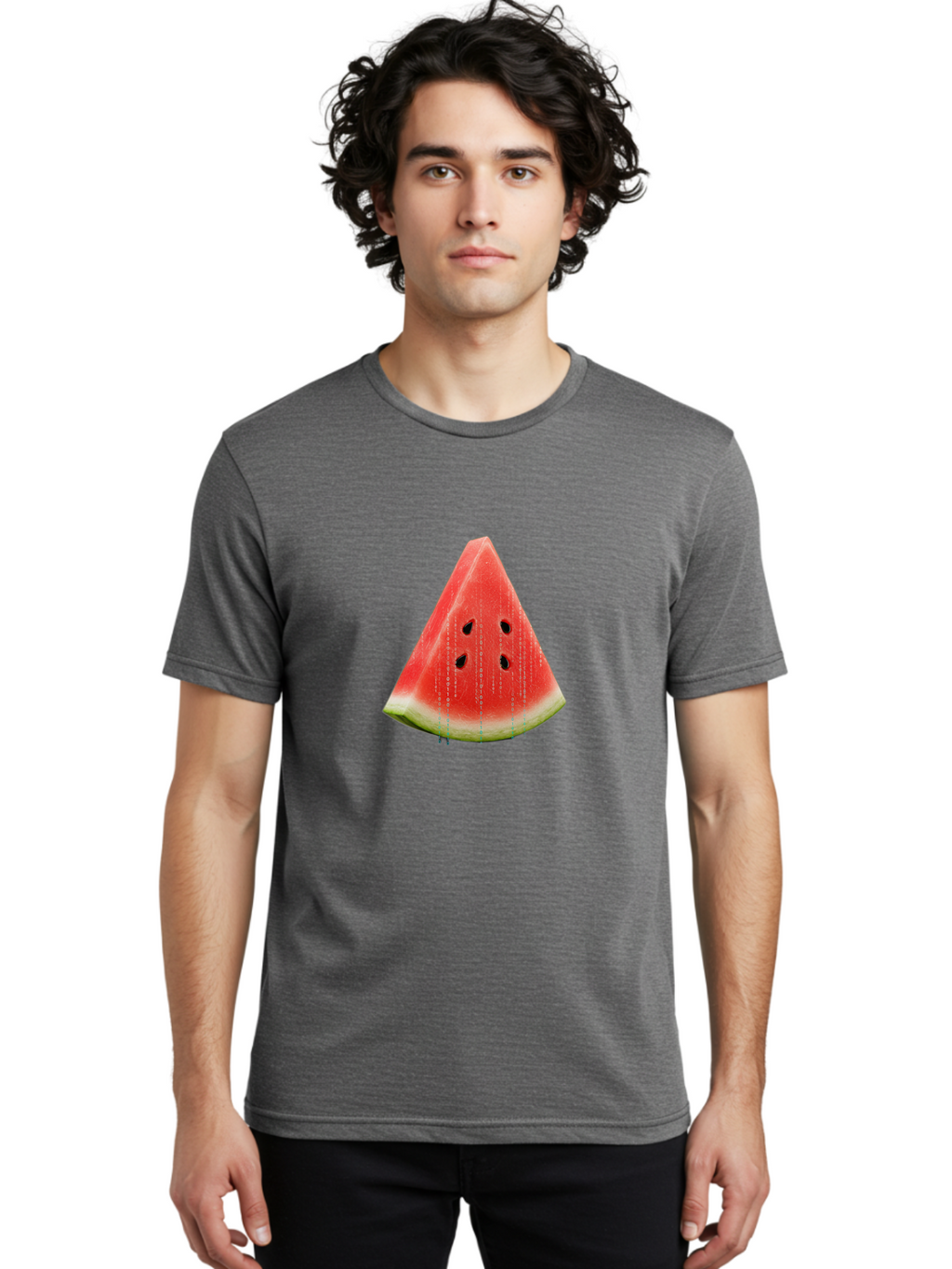Watermelon-Slice-6 Men'S Graphic Tee, 100% Cotton, Comfortable Casual Summer Wear, Machine Washable, Vintage Camera, Old Camera, Antique Camera, Black Camera, Classic Photography, Photography Equipment, Nostalgic Device, Film Camera, Ban963