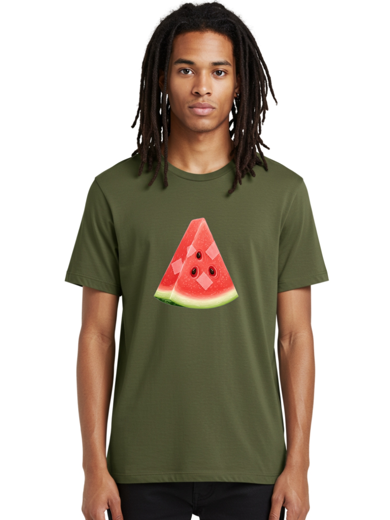 Watermelon-Slice-7 Men'S Graphic Tee, 100% Cotton, Comfortable Casual Summer Wear, Machine Washable, Vintage Camera, Old Camera, Antique Camera, Black Camera, Classic Photography, Photography Equipment, Nostalgic Device, Film Camera, Ban964