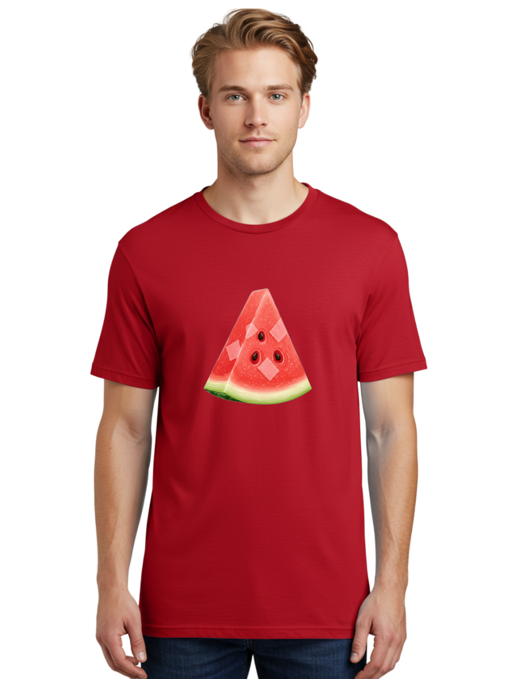 Watermelon-Slice-7 Men'S Graphic Tee, 100% Cotton, Comfortable Casual Summer Wear, Machine Washable, Vintage Camera, Old Camera, Antique Camera, Black Camera, Classic Photography, Photography Equipment, Nostalgic Device, Film Camera, Ban964