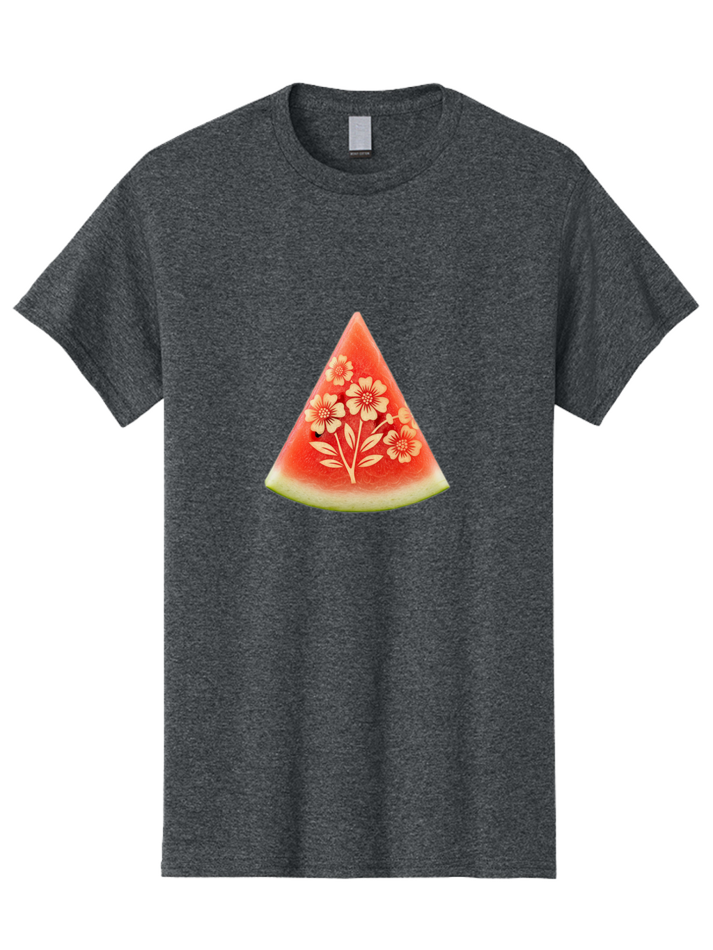 Watermelon-Slice-With-Flowers Men'S Graphic Tee, 100% Cotton, Comfortable Casual Summer Wear, Machine Washable, Vintage Camera, Old Camera, Antique Camera, Black Camera, Classic Photography, Photography Equipment, Nostalgic Device, Ban965