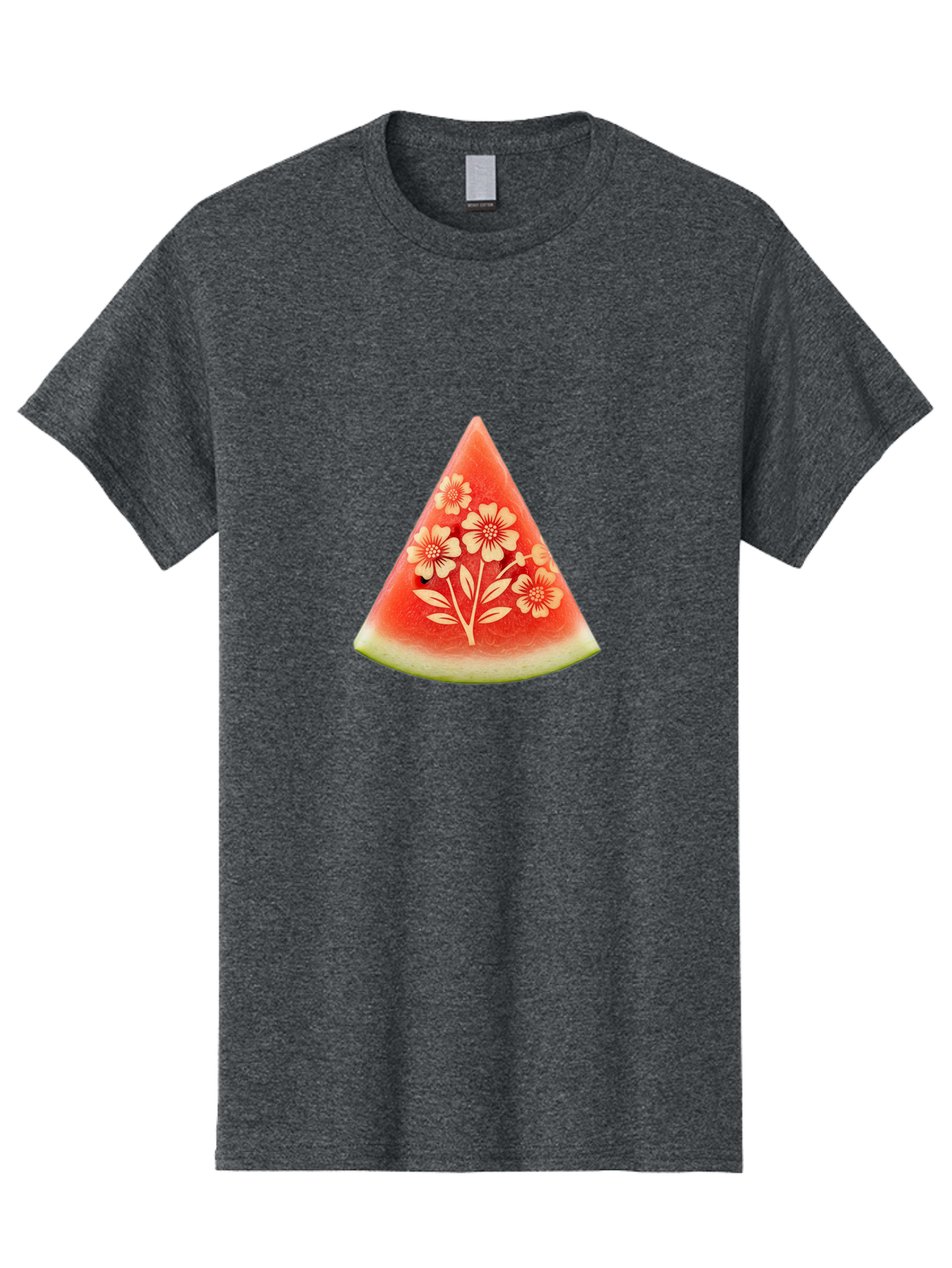 Watermelon-Slice-With-Flowers Men'S Graphic Tee, 100% Cotton, Comfortable Casual Summer Wear, Machine Washable, Vintage Camera, Old Camera, Antique Camera, Black Camera, Classic Photography, Photography Equipment, Nostalgic Device, Ban965