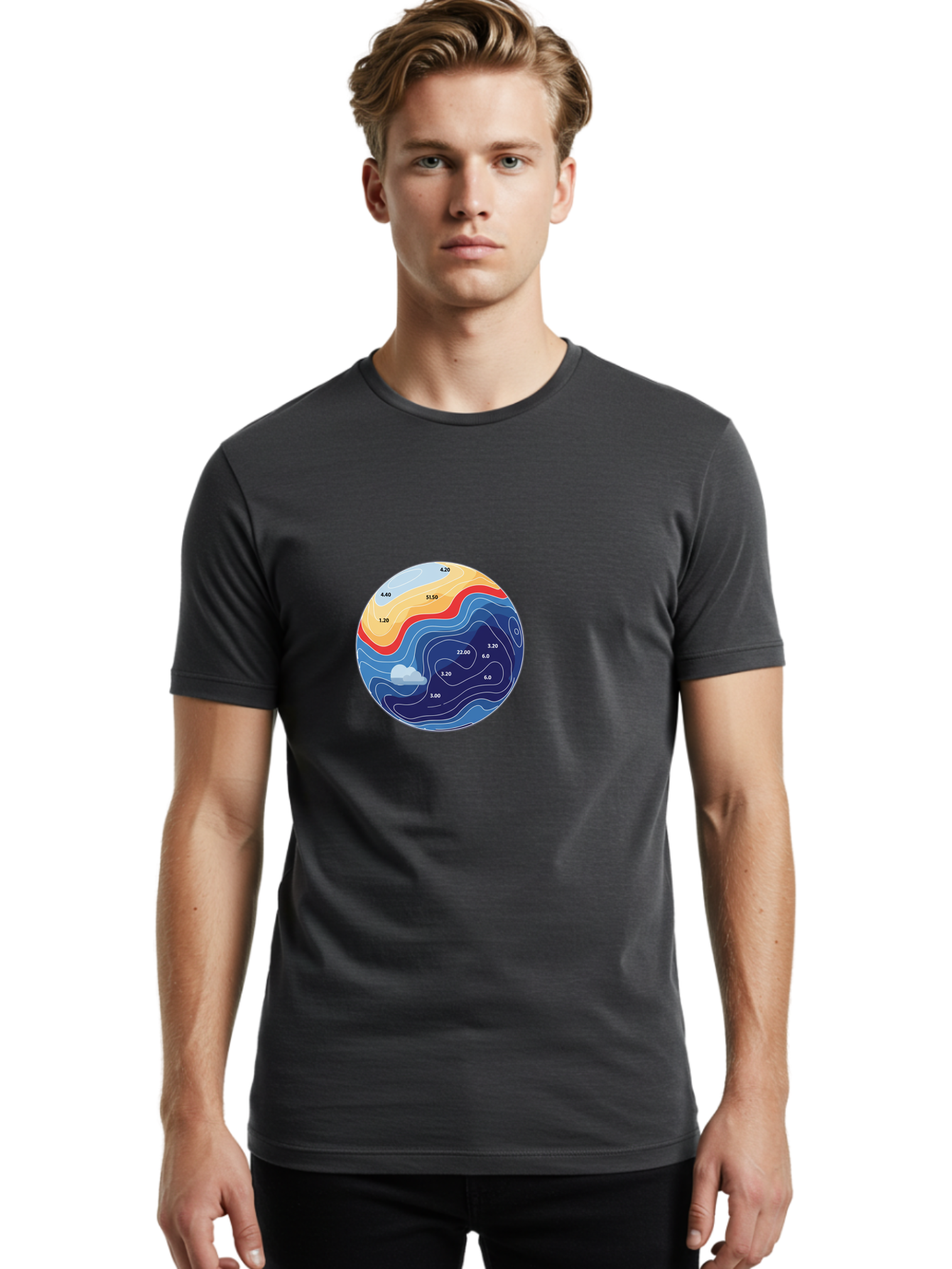 Weather-Forecast-Globe Men'S Graphic Tee, 100% Cotton, Comfortable Casual Summer Wear, Machine Washable, Vintage Camera, Old Camera, Antique Camera, Black Camera, Classic Photography, Photography Equipment, Nostalgic Device, Film Camera, Ban970
