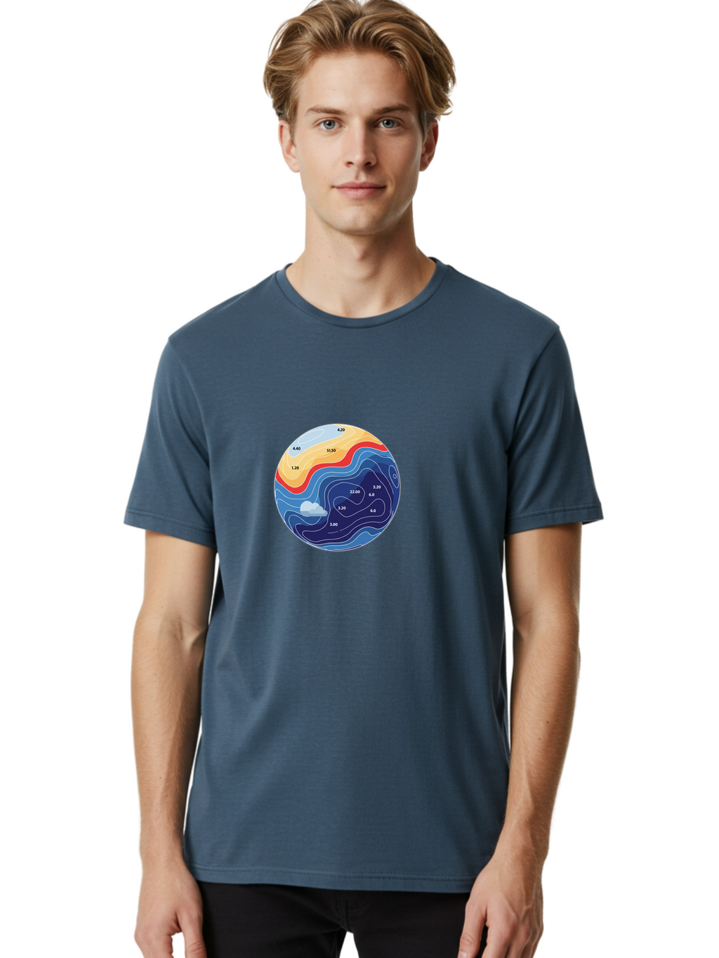Weather-Forecast-Globe Men'S Graphic Tee, 100% Cotton, Comfortable Casual Summer Wear, Machine Washable, Vintage Camera, Old Camera, Antique Camera, Black Camera, Classic Photography, Photography Equipment, Nostalgic Device, Film Camera, Ban970
