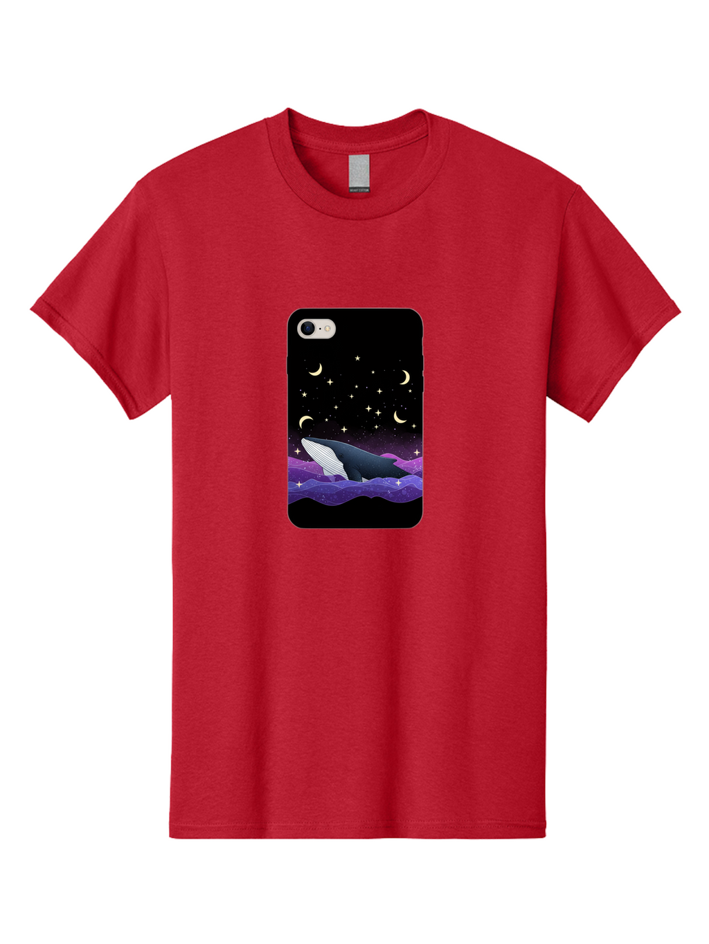 Whale-Phone-Case Men'S Graphic Tee, 100% Cotton, Comfortable Casual Summer Wear, Machine Washable, Vintage Camera, Old Camera, Antique Camera, Black Camera, Classic Photography, Photography Equipment, Nostalgic Device, Film Camera, Camera Art Ban971
