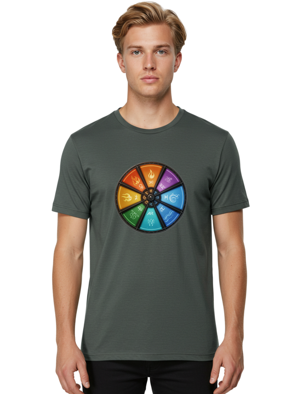 Wheel-Of-Fortune Men'S Graphic Tee, 100% Cotton, Comfortable Casual Summer Wear, Machine Washable, Vintage Camera, Old Camera, Antique Camera, Black Camera, Classic Photography, Photography Equipment, Nostalgic Device, Film Camera, Camera Art Ban974