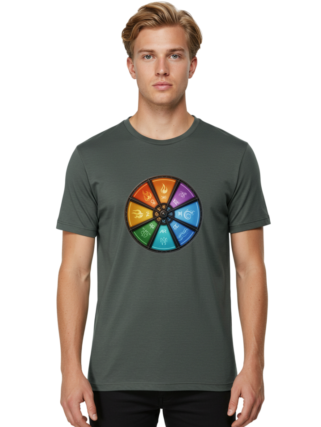 Wheel-Of-Fortune Men'S Graphic Tee, 100% Cotton, Comfortable Casual Summer Wear, Machine Washable, Vintage Camera, Old Camera, Antique Camera, Black Camera, Classic Photography, Photography Equipment, Nostalgic Device, Film Camera, Camera Art Ban974