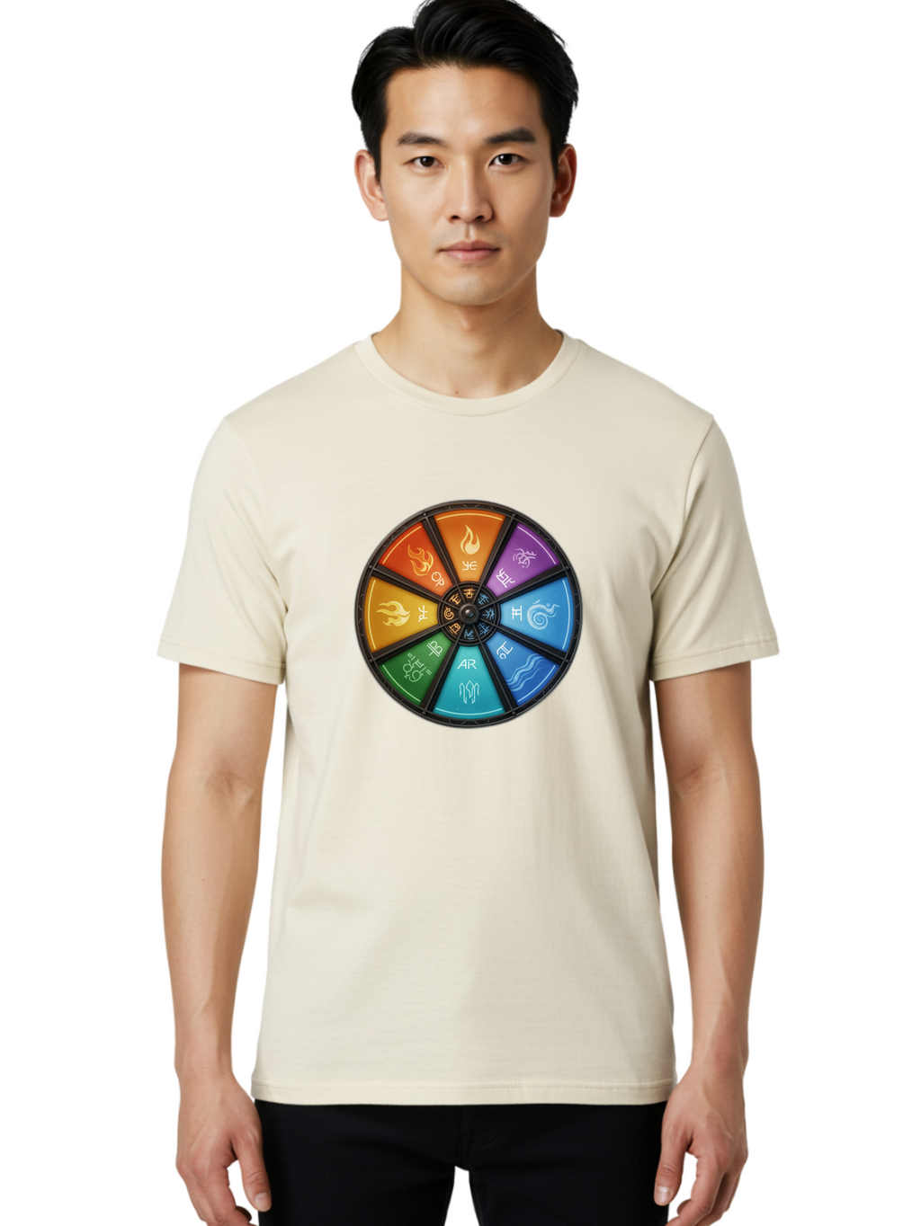 Wheel-Of-Fortune Men'S Graphic Tee, 100% Cotton, Comfortable Casual Summer Wear, Machine Washable, Vintage Camera, Old Camera, Antique Camera, Black Camera, Classic Photography, Photography Equipment, Nostalgic Device, Film Camera, Camera Art Ban974