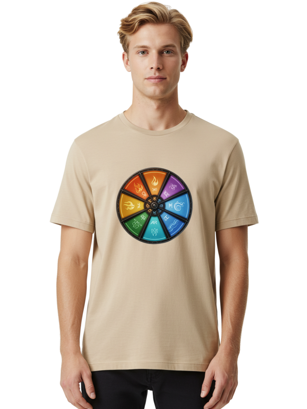 Wheel-Of-Fortune Men'S Graphic Tee, 100% Cotton, Comfortable Casual Summer Wear, Machine Washable, Vintage Camera, Old Camera, Antique Camera, Black Camera, Classic Photography, Photography Equipment, Nostalgic Device, Film Camera, Camera Art Ban974