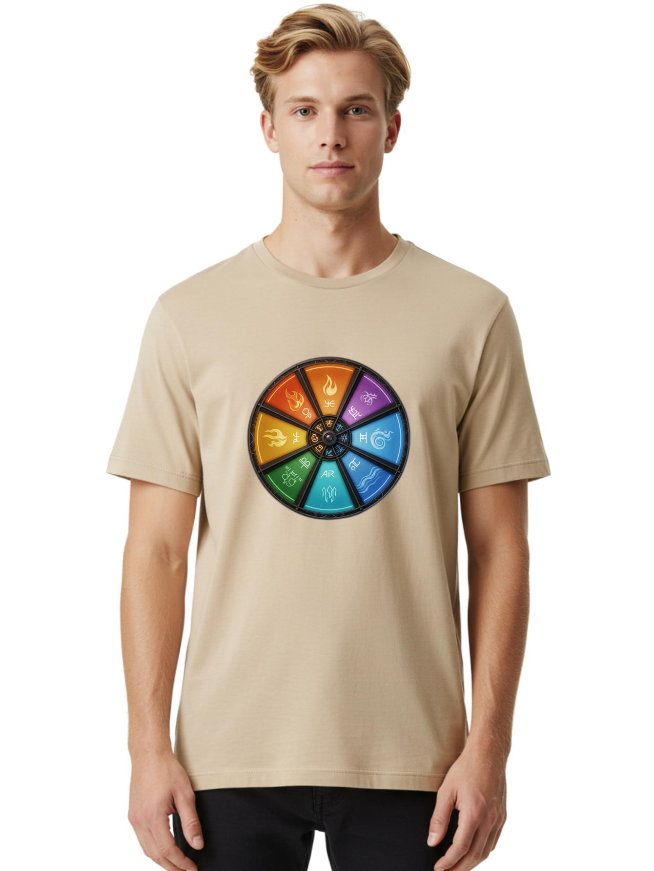 Wheel-Of-Fortune Men'S Graphic Tee, 100% Cotton, Comfortable Casual Summer Wear, Machine Washable, Vintage Camera, Old Camera, Antique Camera, Black Camera, Classic Photography, Photography Equipment, Nostalgic Device, Film Camera, Camera Art Ban974