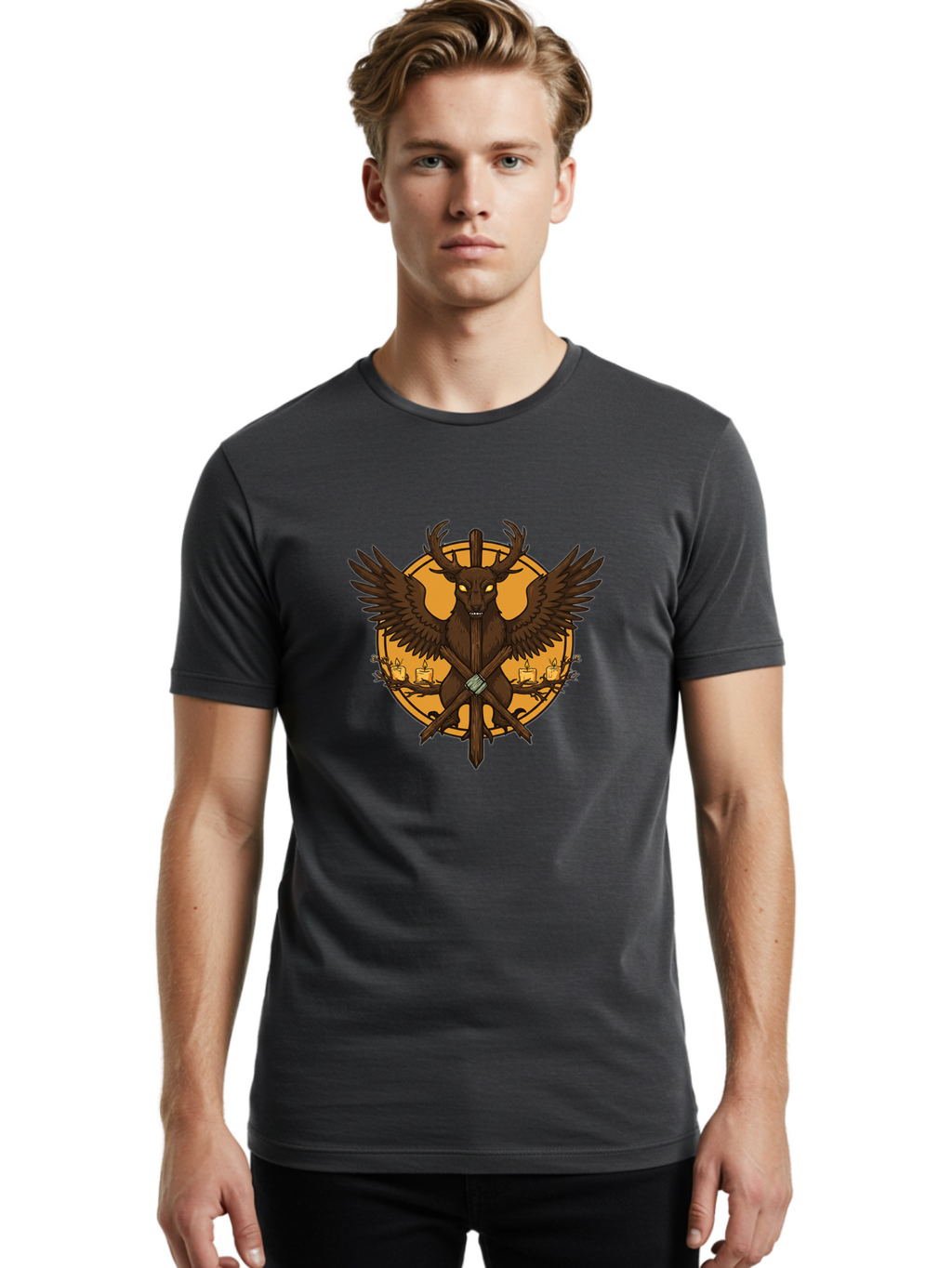 Winged-Deer Men'S Graphic Tee, 100% Cotton, Comfortable Casual Summer Wear, Machine Washable, Vintage Camera, Old Camera, Antique Camera, Black Camera, Classic Photography, Photography Equipment, Nostalgic Device, Film Camera, Camera Art Ban978