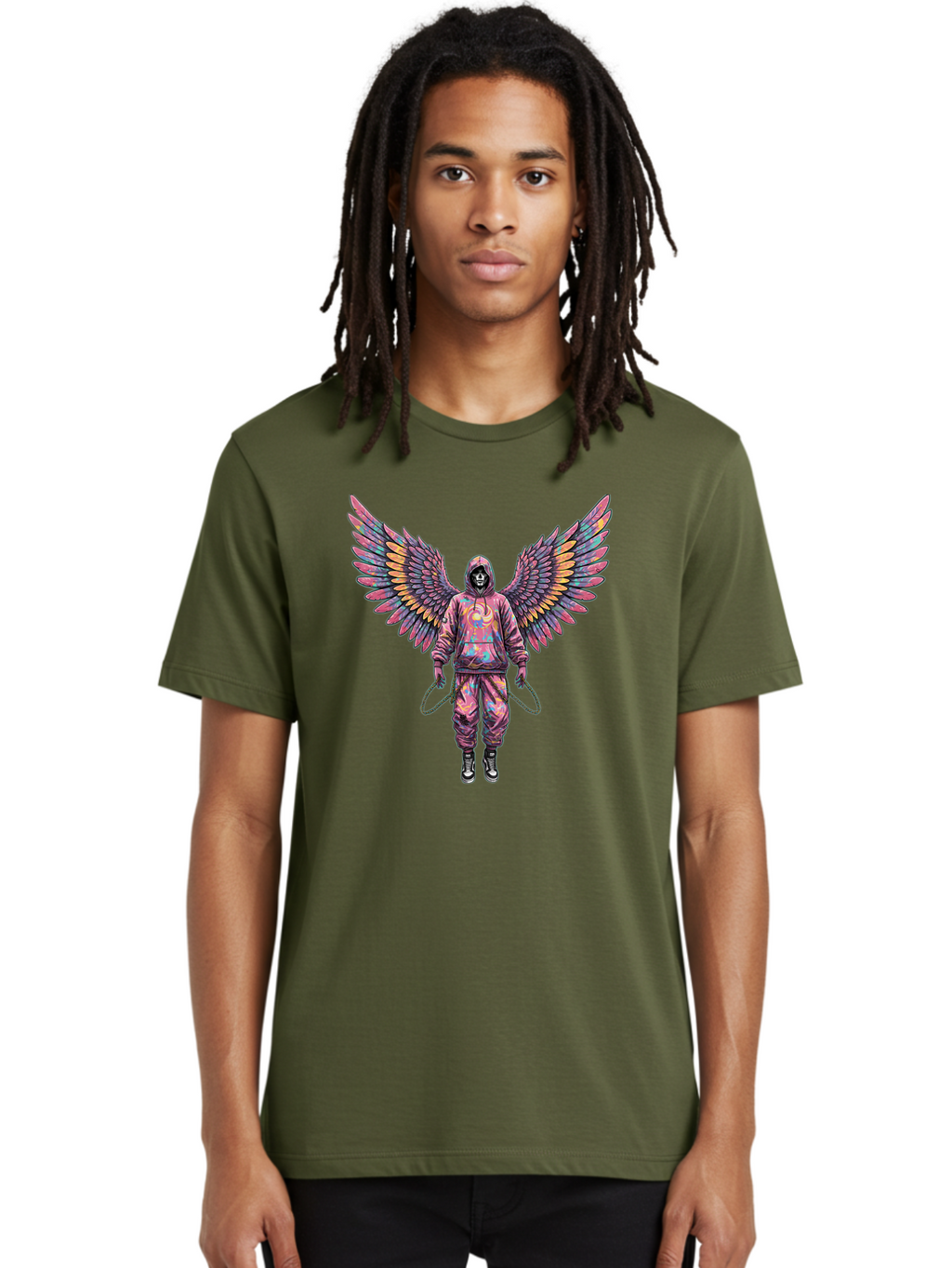Wings-Hoodie Men'S Graphic Tee, 100% Cotton, Comfortable Casual Summer Wear, Machine Washable, Vintage Camera, Old Camera, Antique Camera, Black Camera, Classic Photography, Photography Equipment, Nostalgic Device, Film Camera, Camera Art Ban979