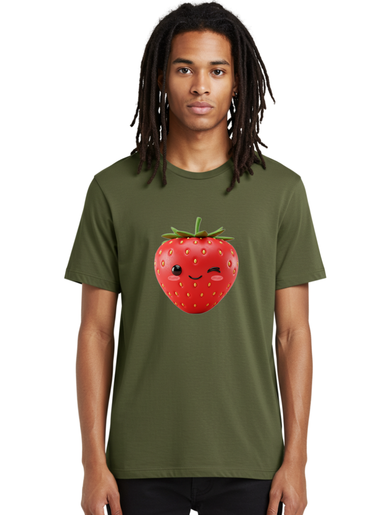 Winking-Strawberry Men'S Graphic Tee, 100% Cotton, Comfortable Casual Summer Wear, Machine Washable, Vintage Camera, Old Camera, Antique Camera, Black Camera, Classic Photography, Photography Equipment, Nostalgic Device, Film Camera, Ban981
