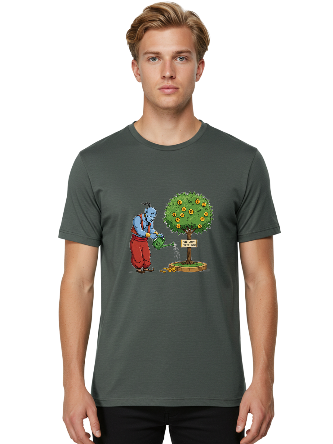 Wish-Money-Fulfillment-Budget Men'S Graphic Tee, 100% Cotton, Comfortable Casual Summer Wear, Machine Washable, Vintage Camera, Old Camera, Antique Camera, Black Camera, Classic Photography, Photography Equipment, Nostalgic Device, Ban984