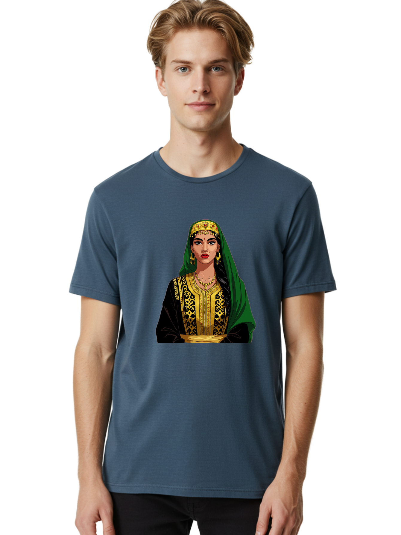 Woman-In-Traditional-Attire Men'S Graphic Tee, 100% Cotton, Comfortable Casual Summer Wear, Machine Washable, Vintage Camera, Old Camera, Antique Camera, Black Camera, Classic Photography, Photography Equipment, Nostalgic Device, Film Camera, Ban987