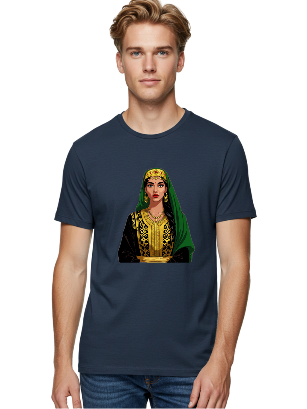 Woman-In-Traditional-Attire Men'S Graphic Tee, 100% Cotton, Comfortable Casual Summer Wear, Machine Washable, Vintage Camera, Old Camera, Antique Camera, Black Camera, Classic Photography, Photography Equipment, Nostalgic Device, Film Camera, Ban987