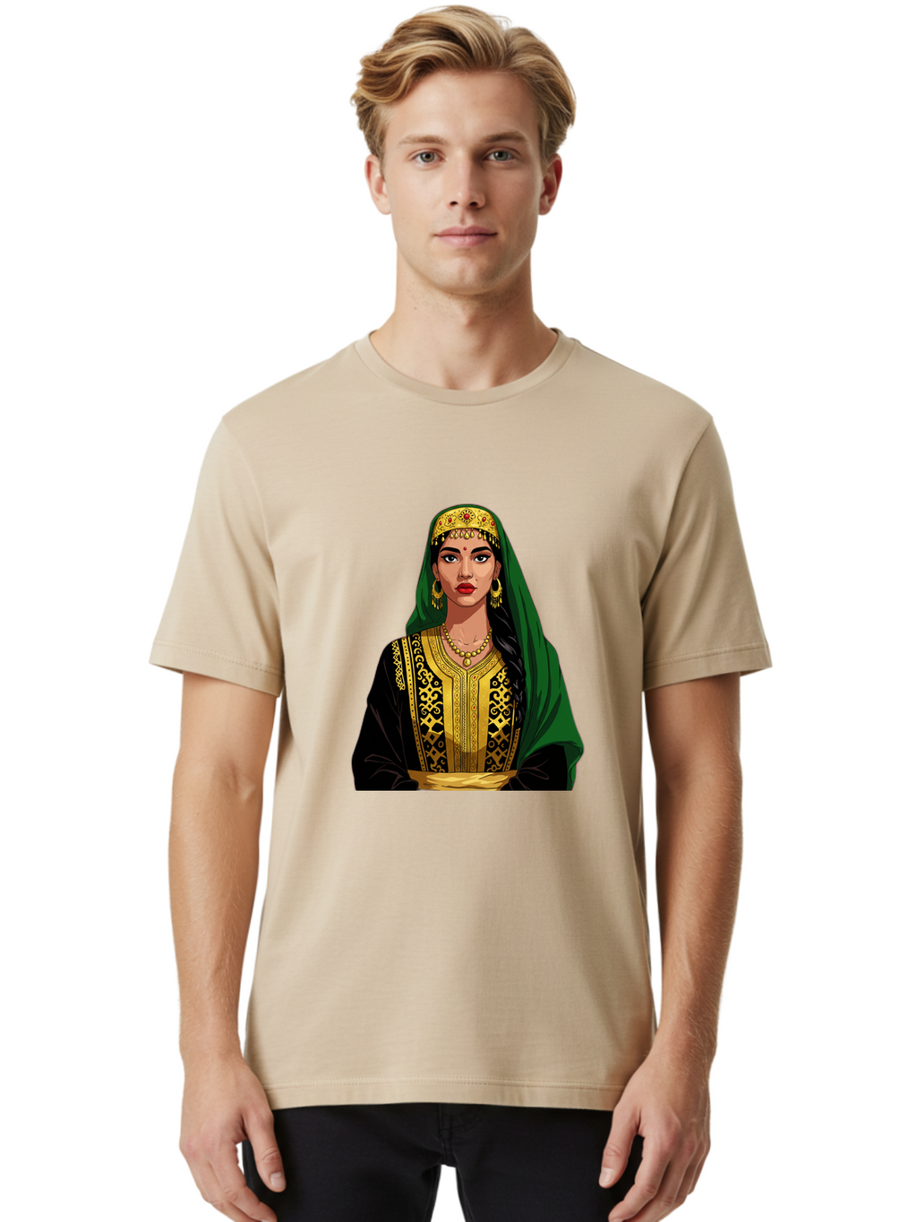 Woman-In-Traditional-Attire Men'S Graphic Tee, 100% Cotton, Comfortable Casual Summer Wear, Machine Washable, Vintage Camera, Old Camera, Antique Camera, Black Camera, Classic Photography, Photography Equipment, Nostalgic Device, Film Camera, Ban987