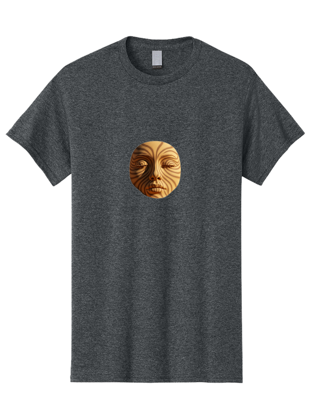Wooden-Mask Men'S Graphic Tee, 100% Cotton, Comfortable Casual Summer Wear, Machine Washable, Vintage Camera, Old Camera, Antique Camera, Black Camera, Classic Photography, Photography Equipment, Nostalgic Device, Film Camera, Camera Art Ban991