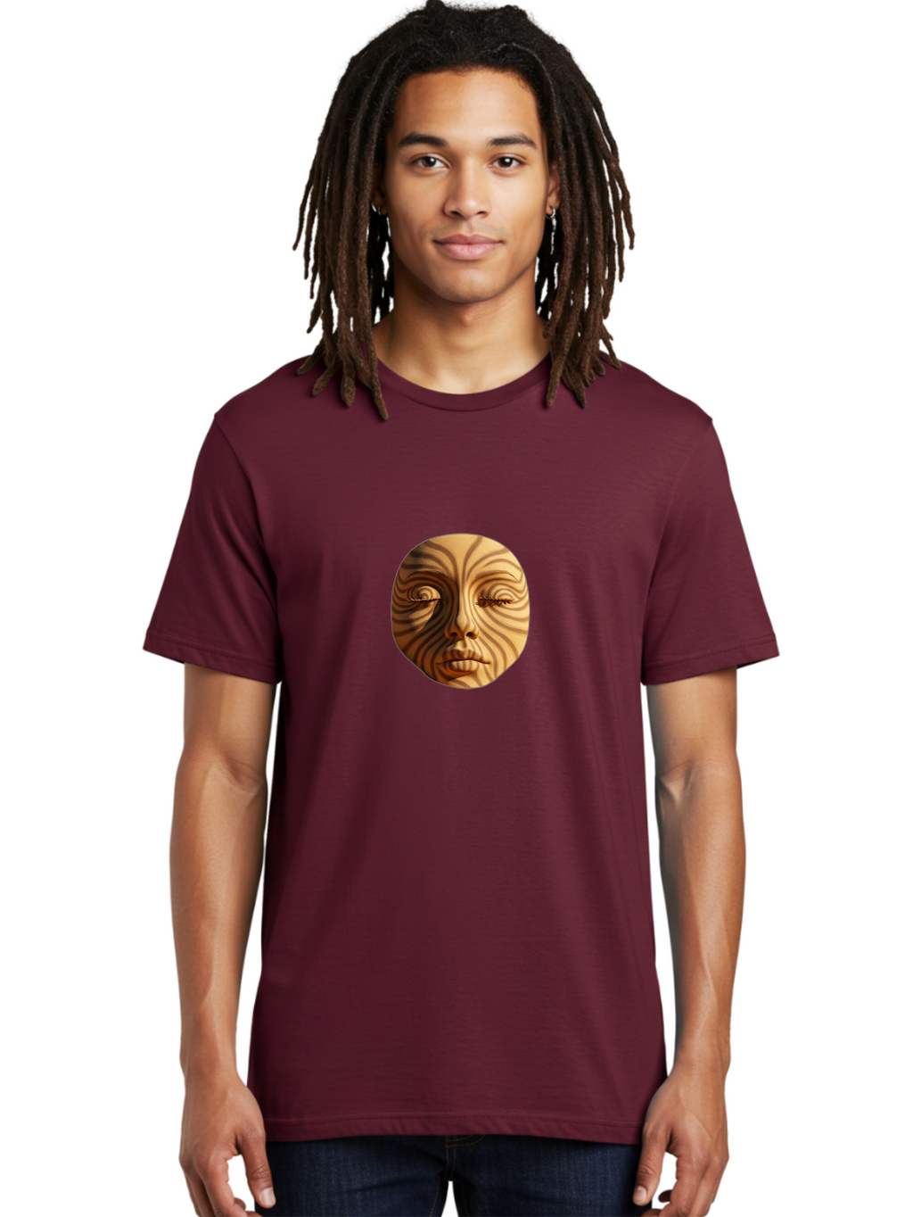 Wooden-Mask Men'S Graphic Tee, 100% Cotton, Comfortable Casual Summer Wear, Machine Washable, Vintage Camera, Old Camera, Antique Camera, Black Camera, Classic Photography, Photography Equipment, Nostalgic Device, Film Camera, Camera Art Ban991