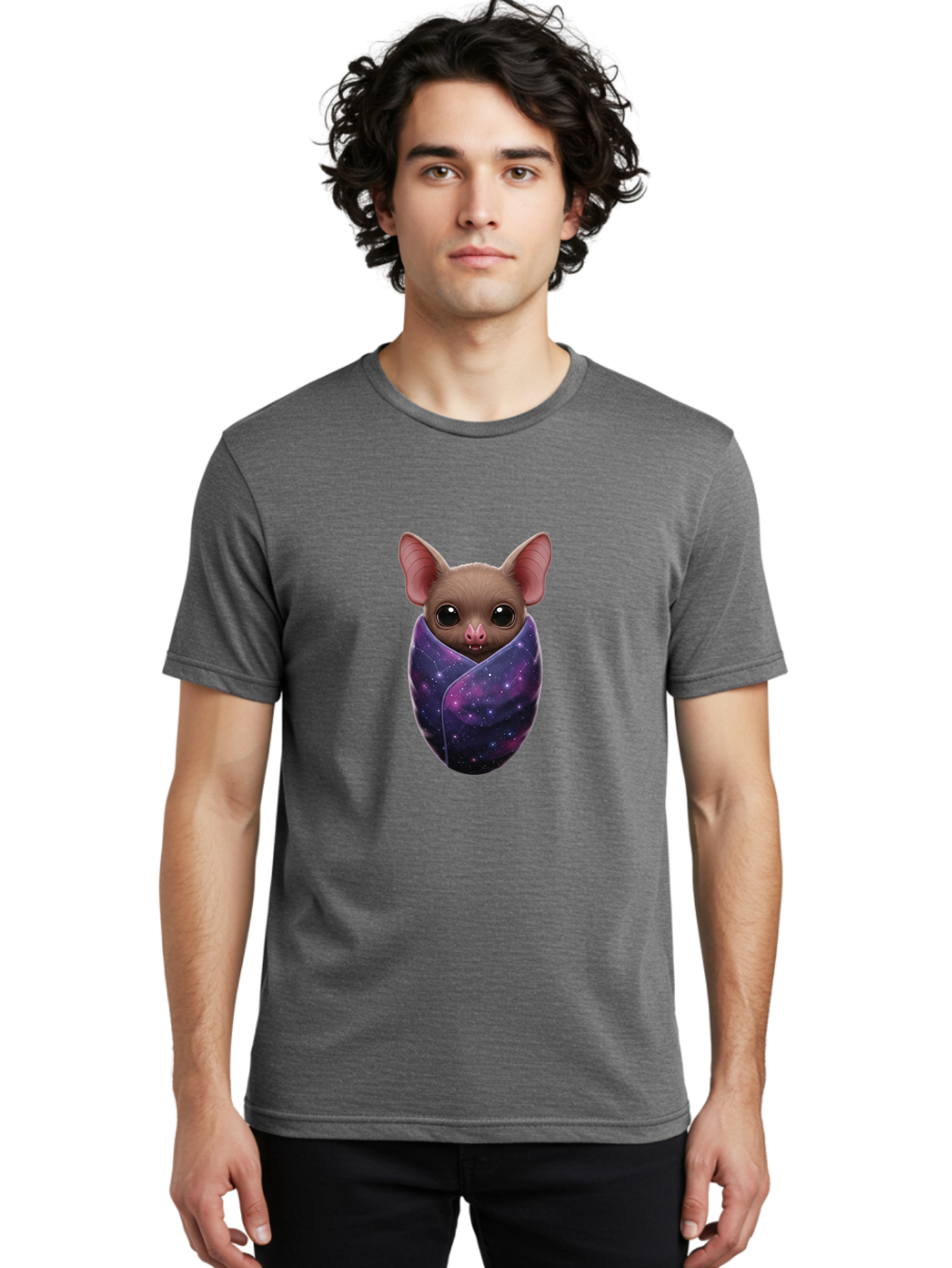 Wrapped-Bat Men'S Graphic Tee, 100% Cotton, Comfortable Casual Summer Wear, Machine Washable, Vintage Camera, Old Camera, Antique Camera, Black Camera, Classic Photography, Photography Equipment, Nostalgic Device, Film Camera, Camera Art Ban994