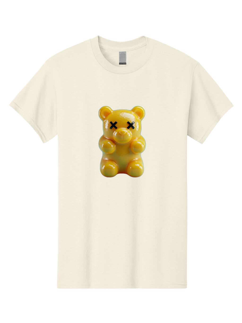 X-Eyes-Gummy-Bear Men'S Graphic Tee, 100% Cotton, Comfortable Casual Summer Wear, Machine Washable, Vintage Camera, Old Camera, Antique Camera, Black Camera, Classic Photography, Photography Equipment, Nostalgic Device, Film Camera, Camera Art Ban995