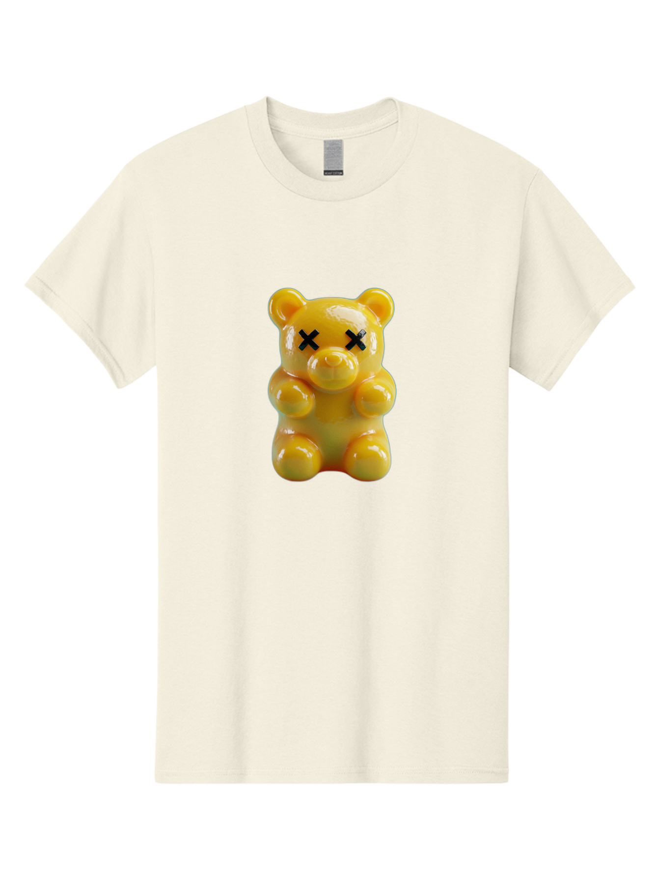 X-Eyes-Gummy-Bear Men'S Graphic Tee, 100% Cotton, Comfortable Casual Summer Wear, Machine Washable, Vintage Camera, Old Camera, Antique Camera, Black Camera, Classic Photography, Photography Equipment, Nostalgic Device, Film Camera, Camera Art Ban995