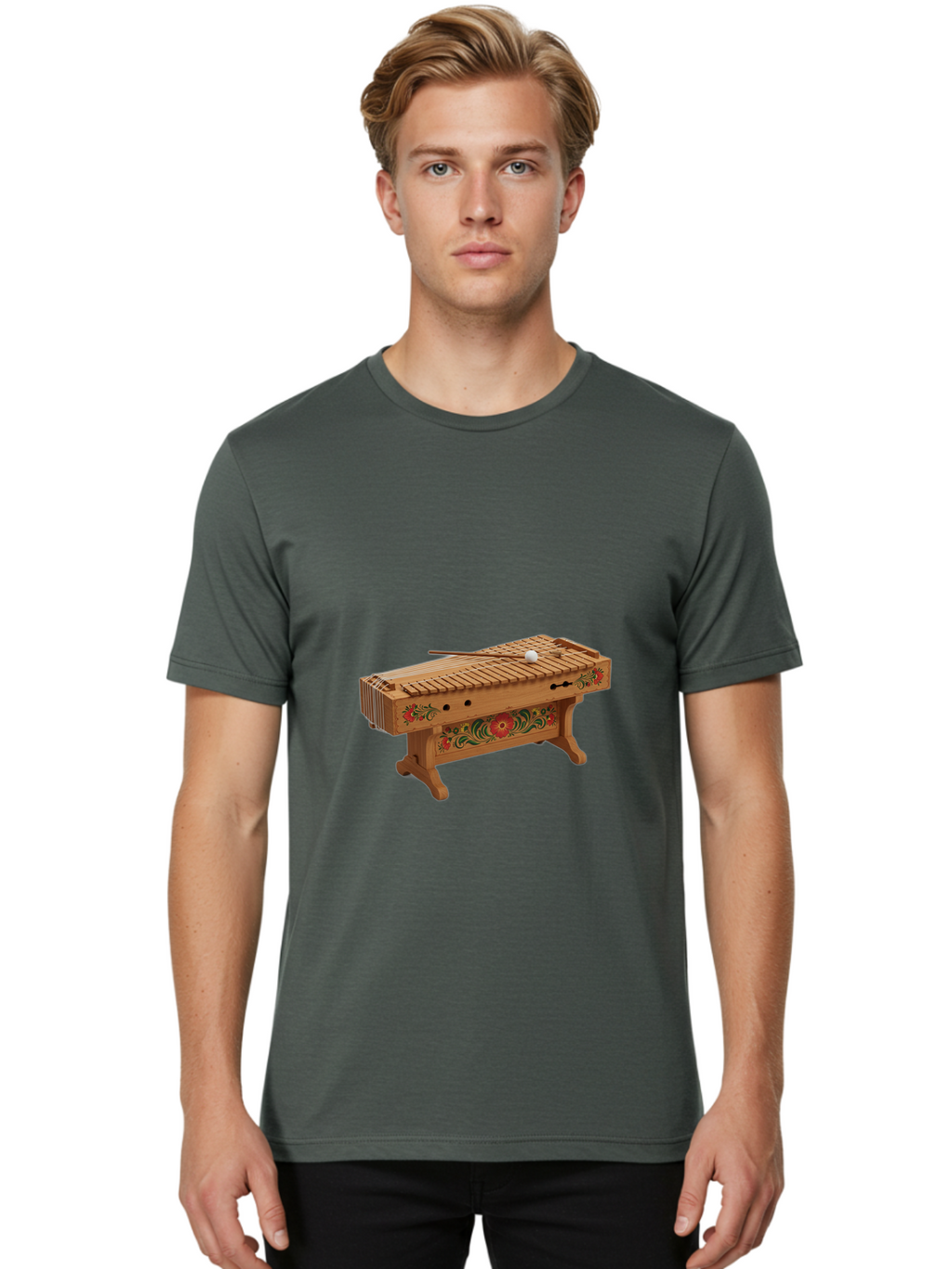 Xylophone Men'S Graphic Tee, 100% Cotton, Comfortable Casual Summer Wear, Machine Washable, Vintage Camera, Old Camera, Antique Camera, Black Camera, Classic Photography, Photography Equipment, Nostalgic Device, Film Camera, Camera Art Ban996