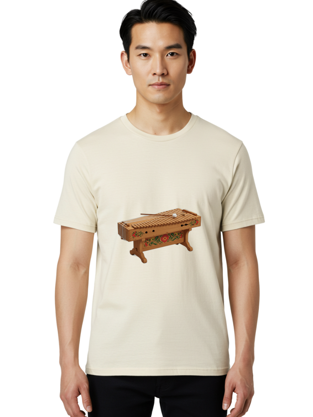 Xylophone Men'S Graphic Tee, 100% Cotton, Comfortable Casual Summer Wear, Machine Washable, Vintage Camera, Old Camera, Antique Camera, Black Camera, Classic Photography, Photography Equipment, Nostalgic Device, Film Camera, Camera Art Ban996