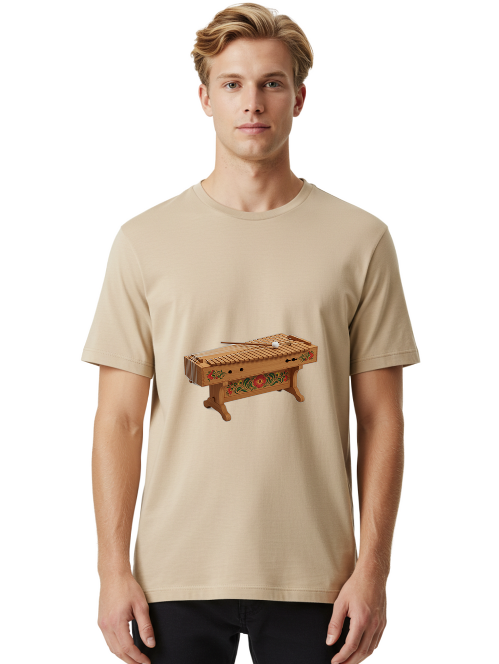 Xylophone Men'S Graphic Tee, 100% Cotton, Comfortable Casual Summer Wear, Machine Washable, Vintage Camera, Old Camera, Antique Camera, Black Camera, Classic Photography, Photography Equipment, Nostalgic Device, Film Camera, Camera Art Ban996