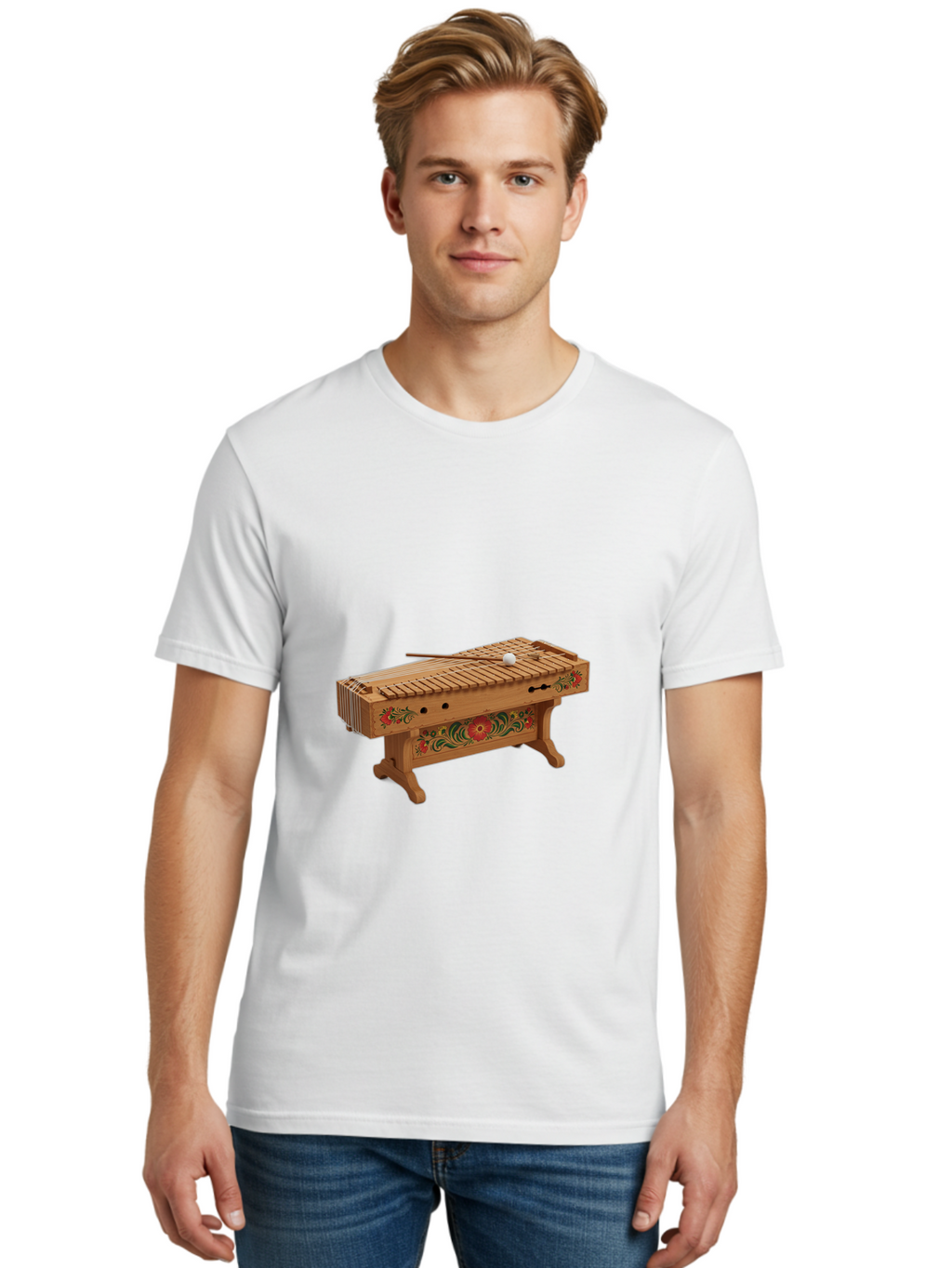 Xylophone Men'S Graphic Tee, 100% Cotton, Comfortable Casual Summer Wear, Machine Washable, Vintage Camera, Old Camera, Antique Camera, Black Camera, Classic Photography, Photography Equipment, Nostalgic Device, Film Camera, Camera Art Ban996