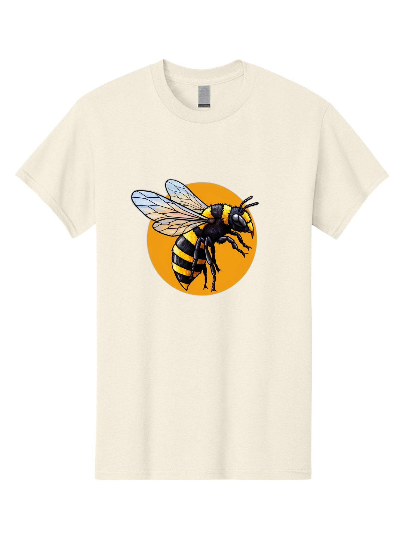 Yellow-And-Black-Bee Men'S Graphic Tee, 100% Cotton, Comfortable Casual Summer Wear, Machine Washable, Vintage Camera, Old Camera, Antique Camera, Black Camera, Classic Photography, Photography Equipment, Nostalgic Device, Film Camera, Ban997