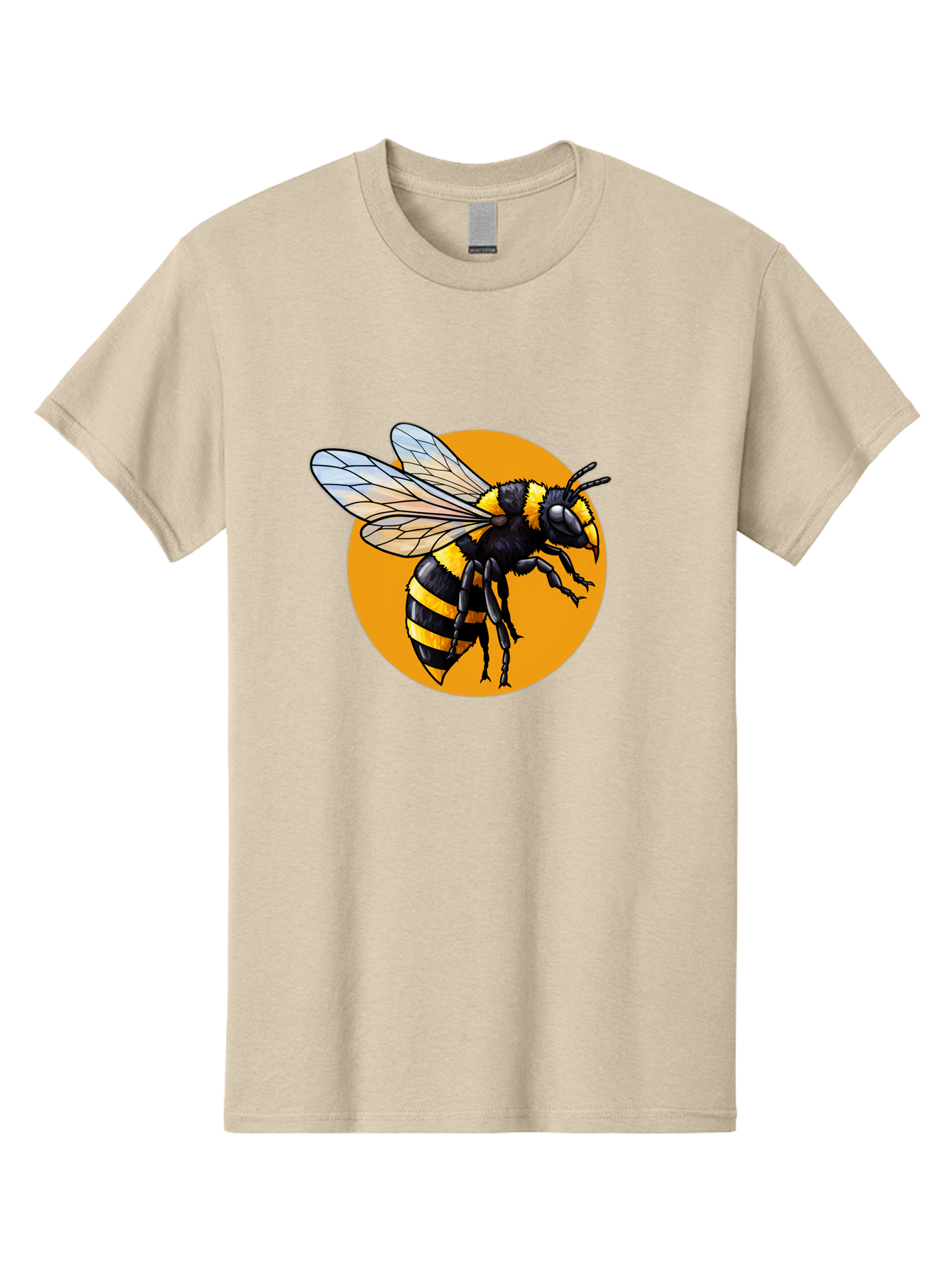Yellow-And-Black-Bee Men'S Graphic Tee, 100% Cotton, Comfortable Casual Summer Wear, Machine Washable, Vintage Camera, Old Camera, Antique Camera, Black Camera, Classic Photography, Photography Equipment, Nostalgic Device, Film Camera, Ban997